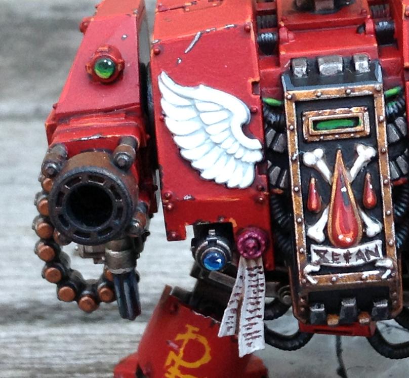 Blood Angels, Dreadnought, Furioso Dreadnought, Space Marines