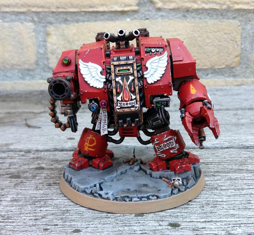 Blood Angels, Dreadnought, Furioso Dreadnought, Space Marines