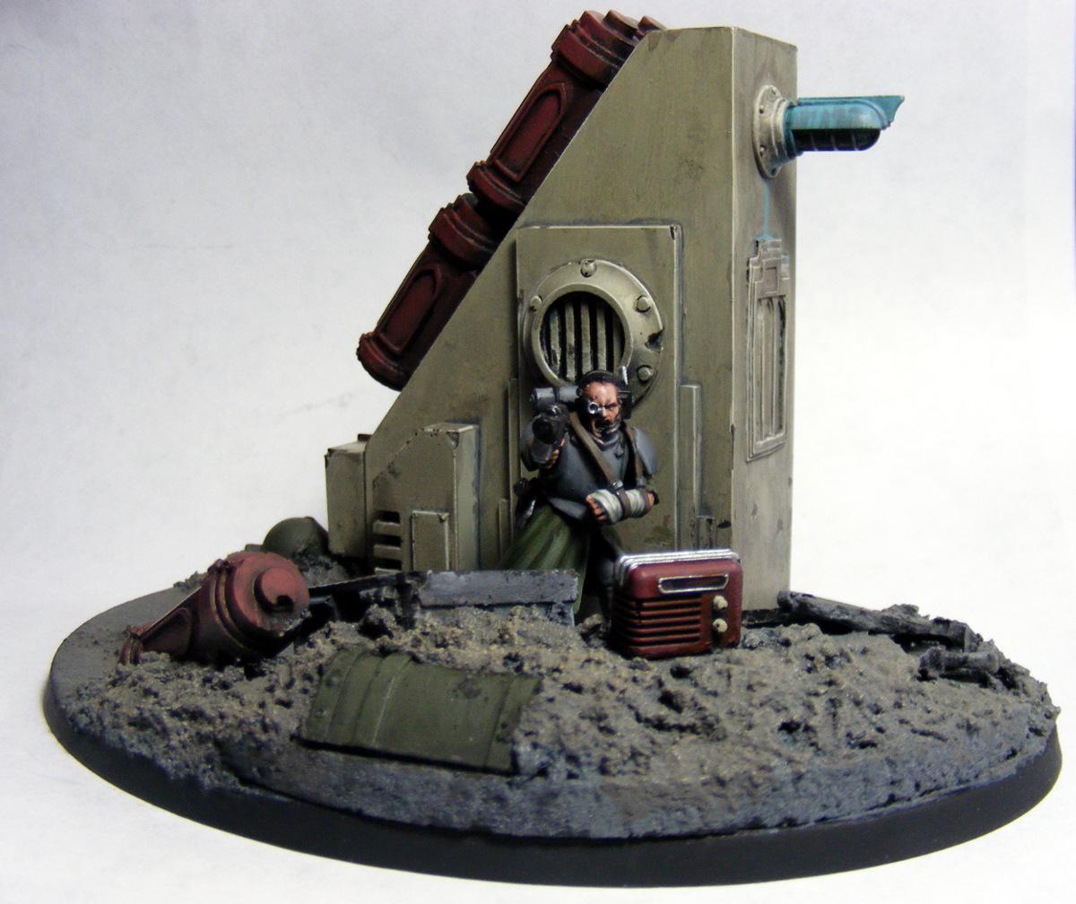 Valkyrie base, painted