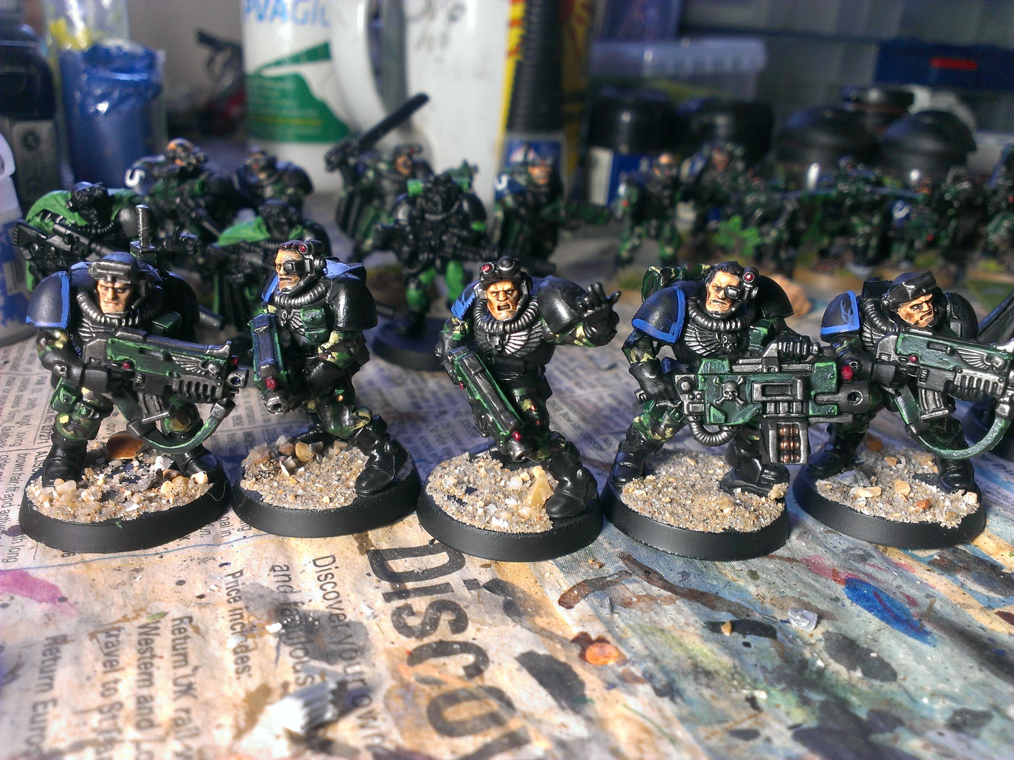 Scouts, Ultramarines, Work In Progress