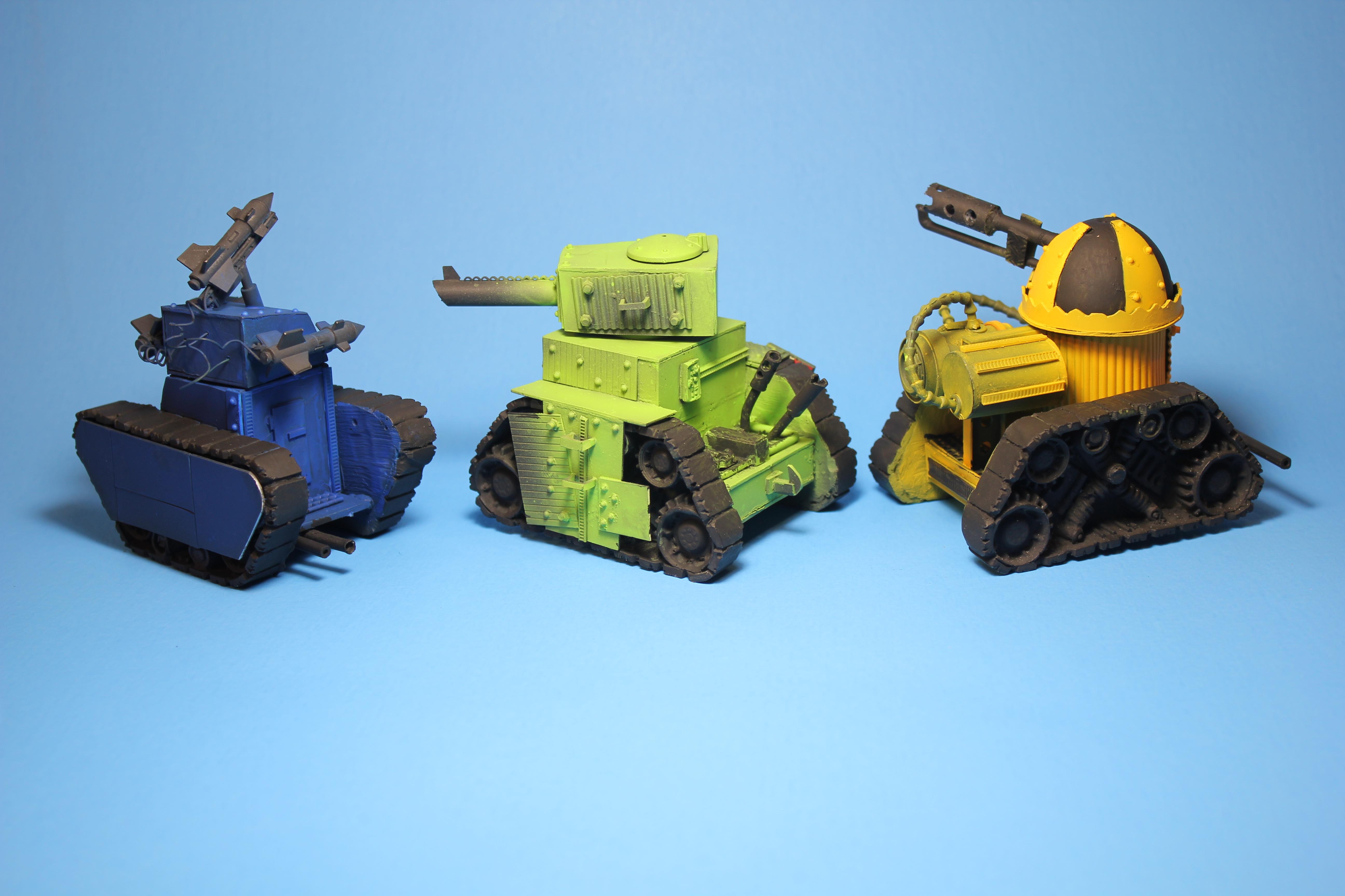 Grots, Tank, Work In Progress