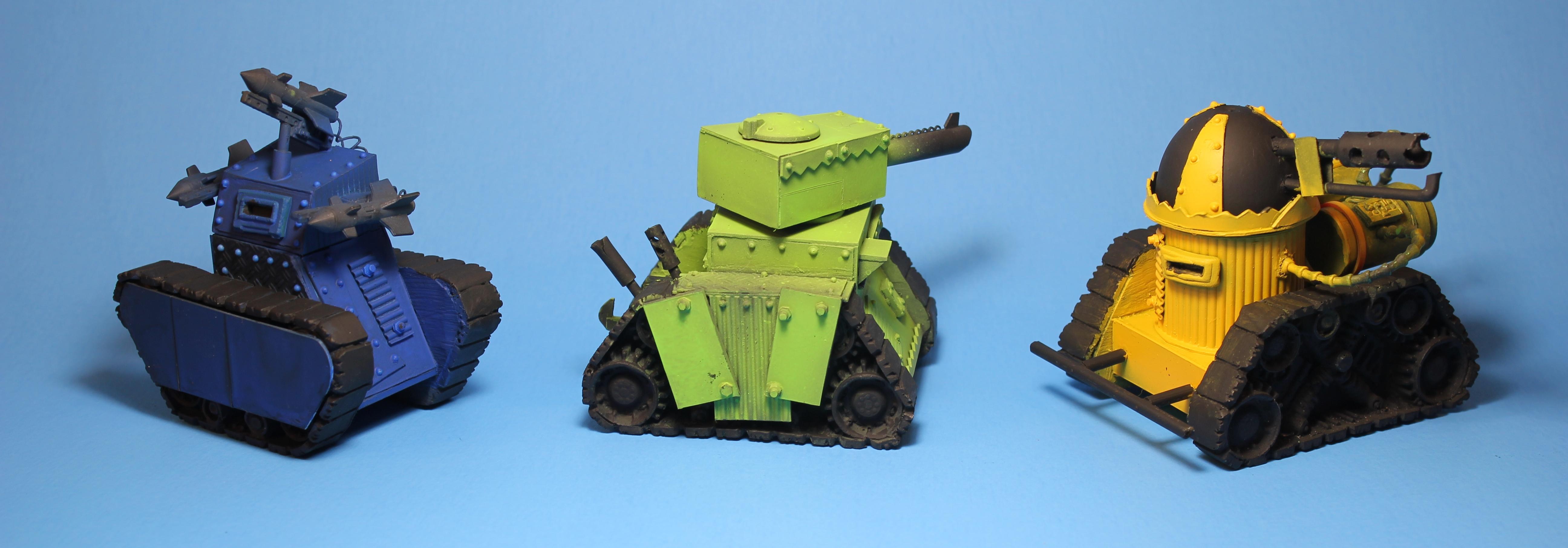 Grots, Tank, Work In Progress