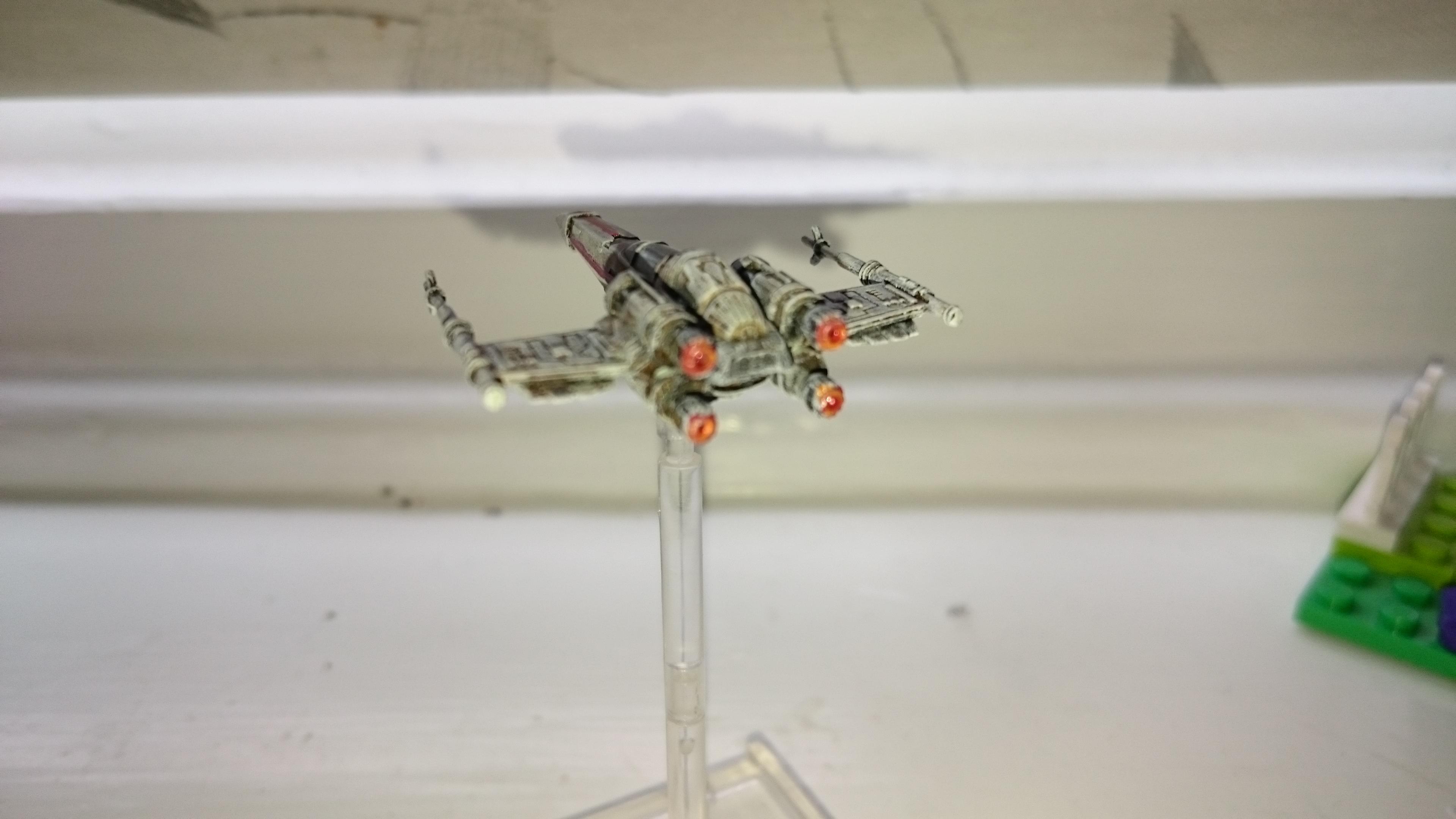 Star Wars, Headhunter rear