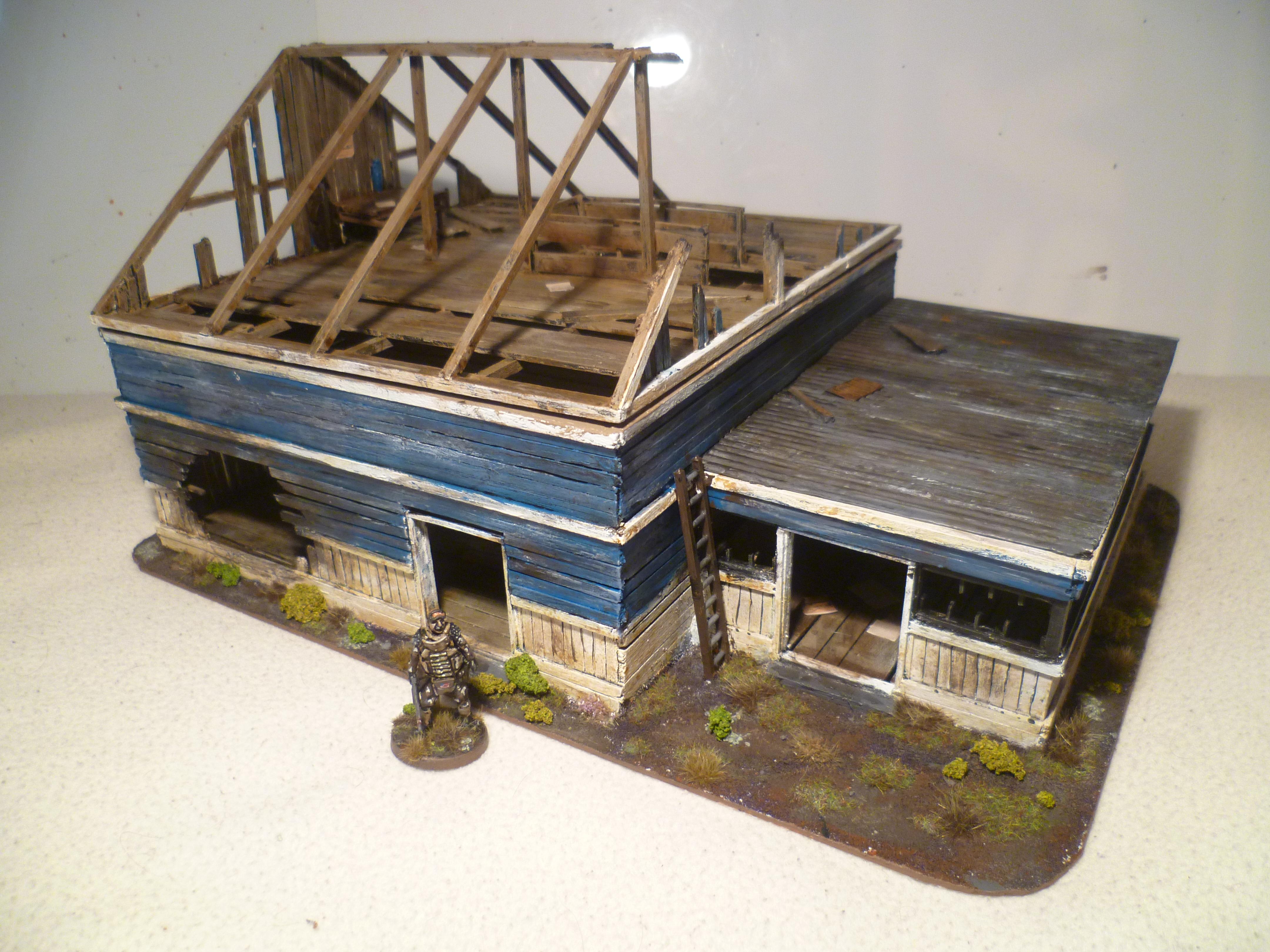28mm, Apocalyptic, Buildings, Cabin, Dayz, Eastern European, House, Modern, Post, Ruin, Stalker, Ukrainian, Village