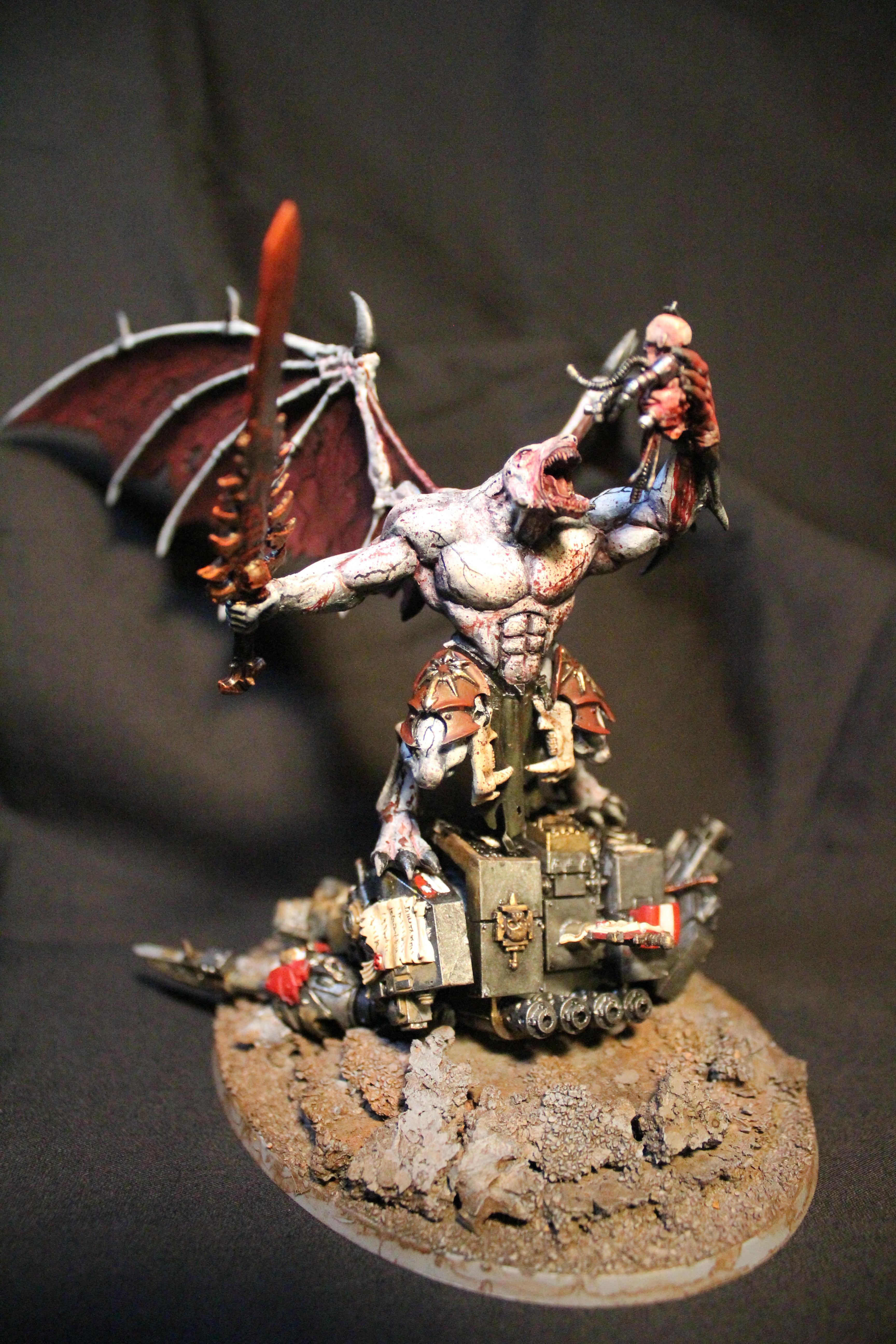 Daemon Prince, Dreadnought, Eat, Jaws Of War, Khorne, Marine Abuse, World Eaters