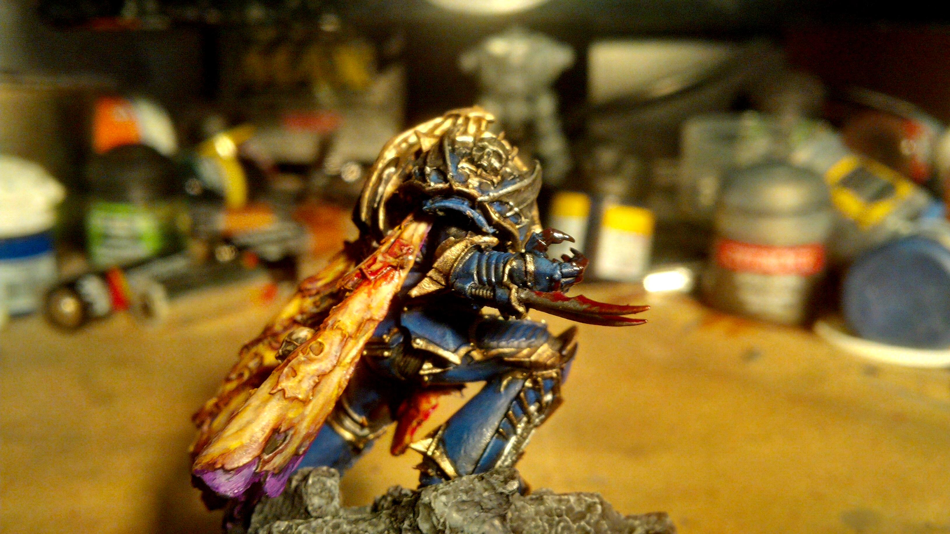 30k, Blue, Curze, Gold, Horus Heresy, Konrad, Lightning, Night Lord, Primarch