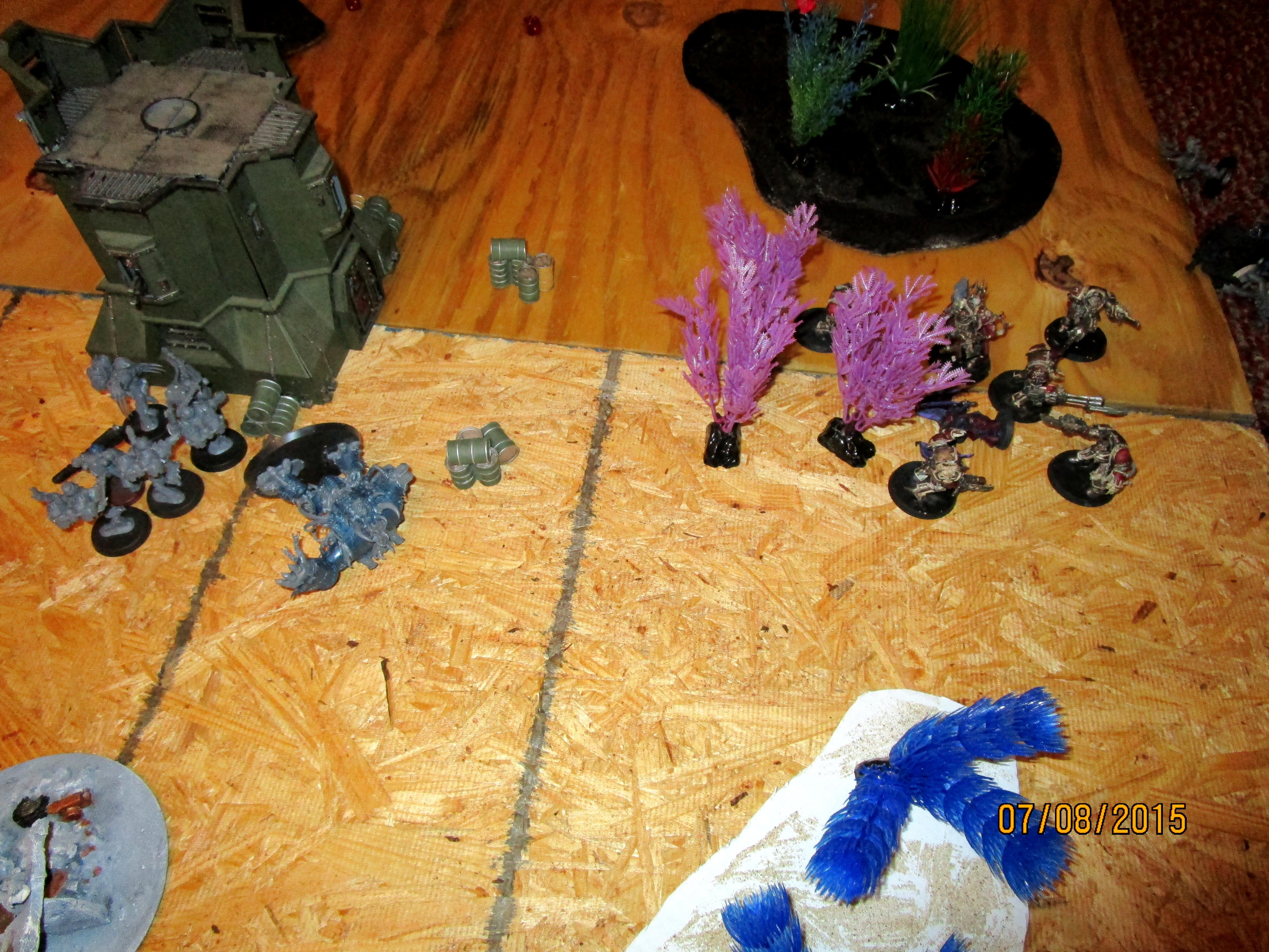 Terminators Destroy right flank