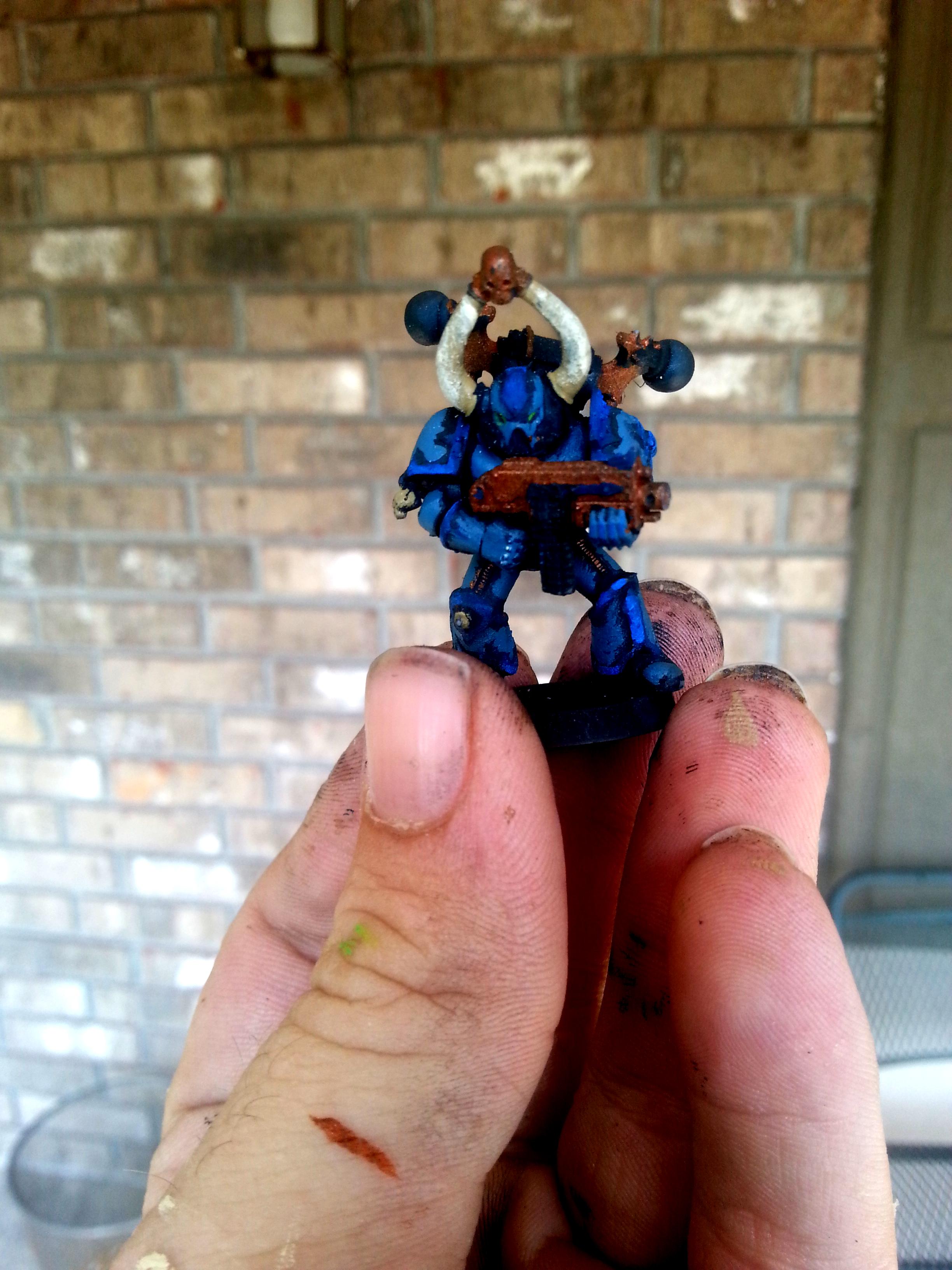 Test Marine For Tzeentch Warband