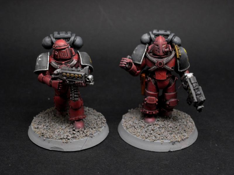 Horus Heresy Word Bearers Squad B - Commission by PrincipeFenice