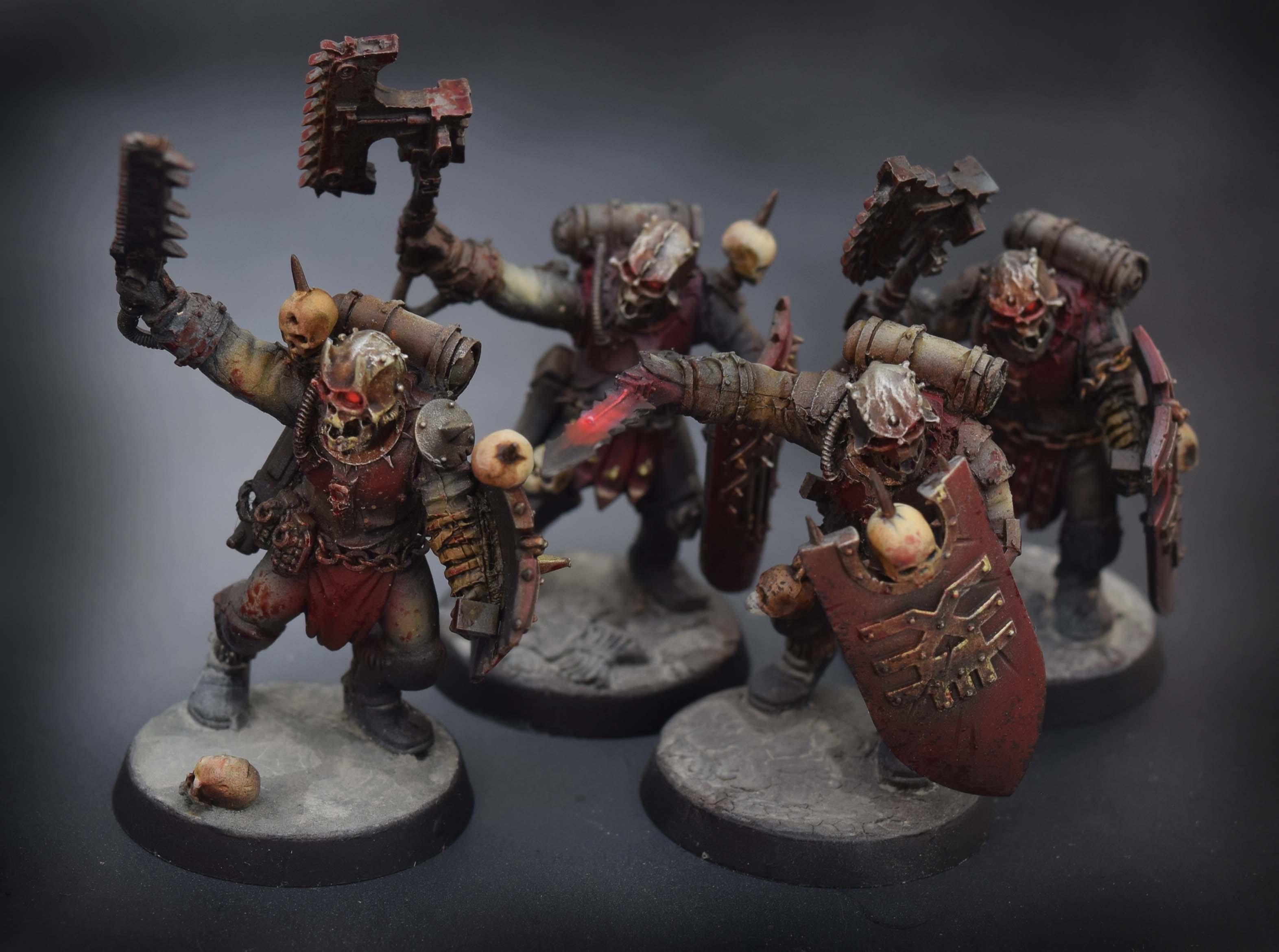 Chaos, Cultist, Khorne, Warband