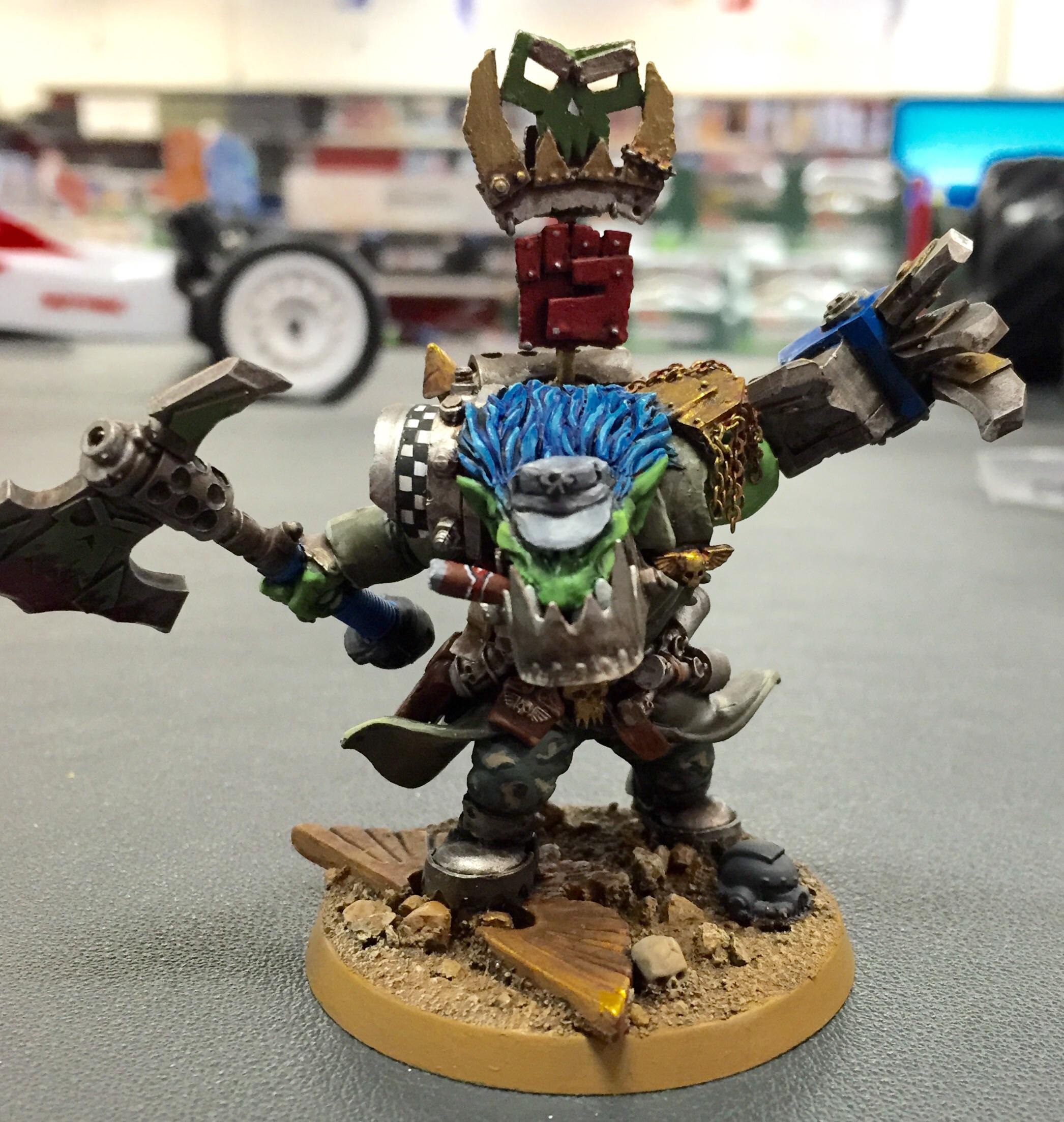 Blood Axe, Orks, Warboss