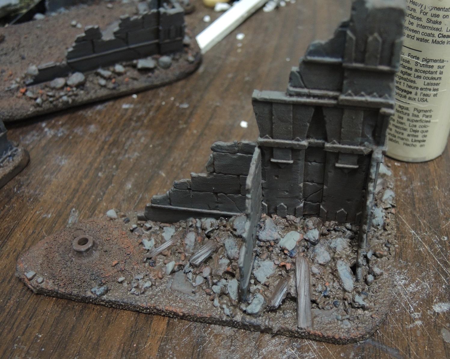 Commission, Infinity, Lord Of The Rings, Pip, Ruin, Terrain, Waaazag, Warhammer 40,000, Work In Progress