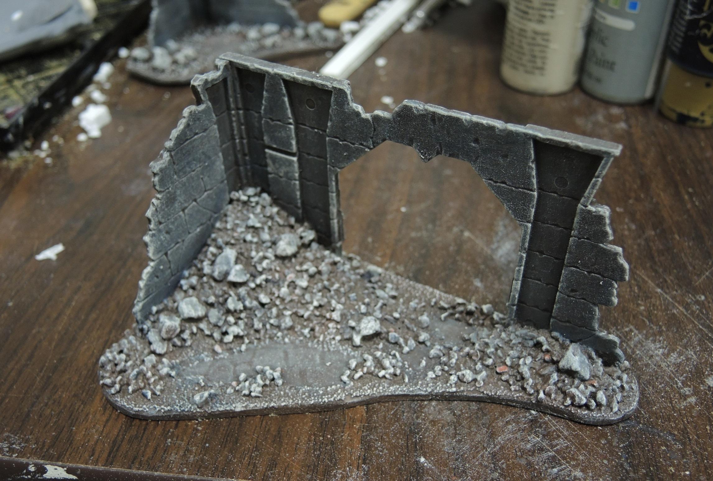 Commission, Infinity, Lord Of The Rings, Pip, Ruin, Terrain, Waaazag, Warhammer 40,000, Work In Progress