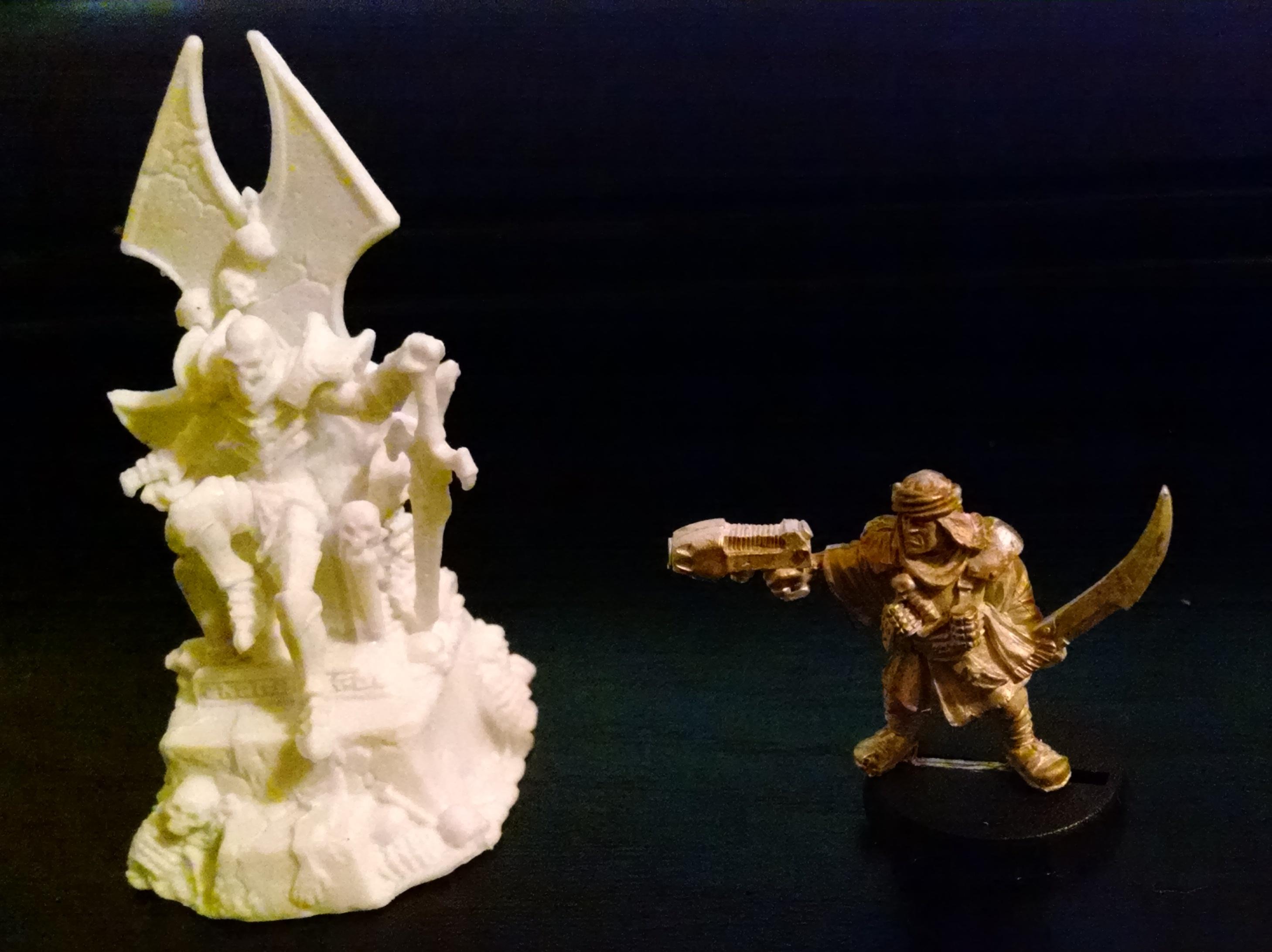 Bones, Lich, Reaper, Terrain, Throne
