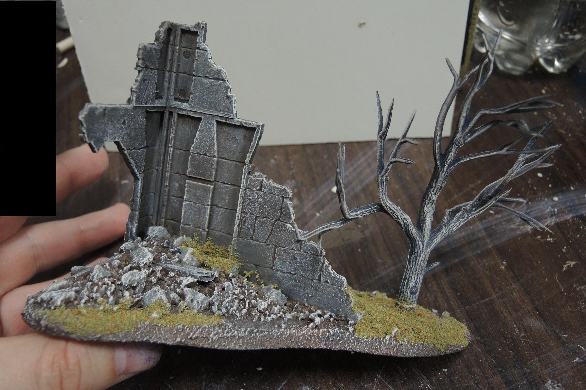 Commission, Infinity, Lord Of The Rings, Pip, Ruin, Terrain, Waaazag, Warhammer 40,000, Work In Progress