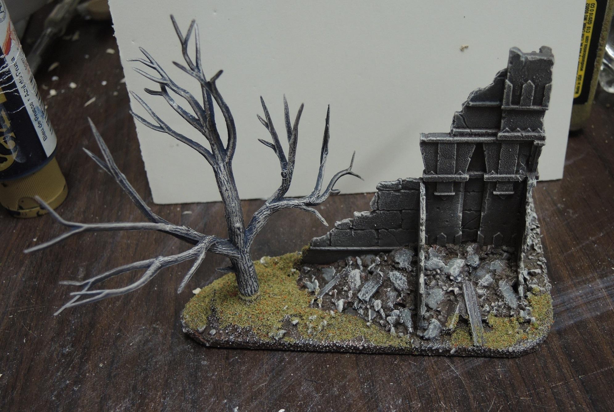 Commission, Infinity, Lord Of The Rings, Pip, Ruin, Terrain, Waaazag, Warhammer 40,000, Work In Progress