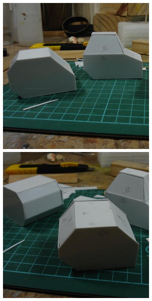 Grot Tanks, Scratch Build, Work In Progress
