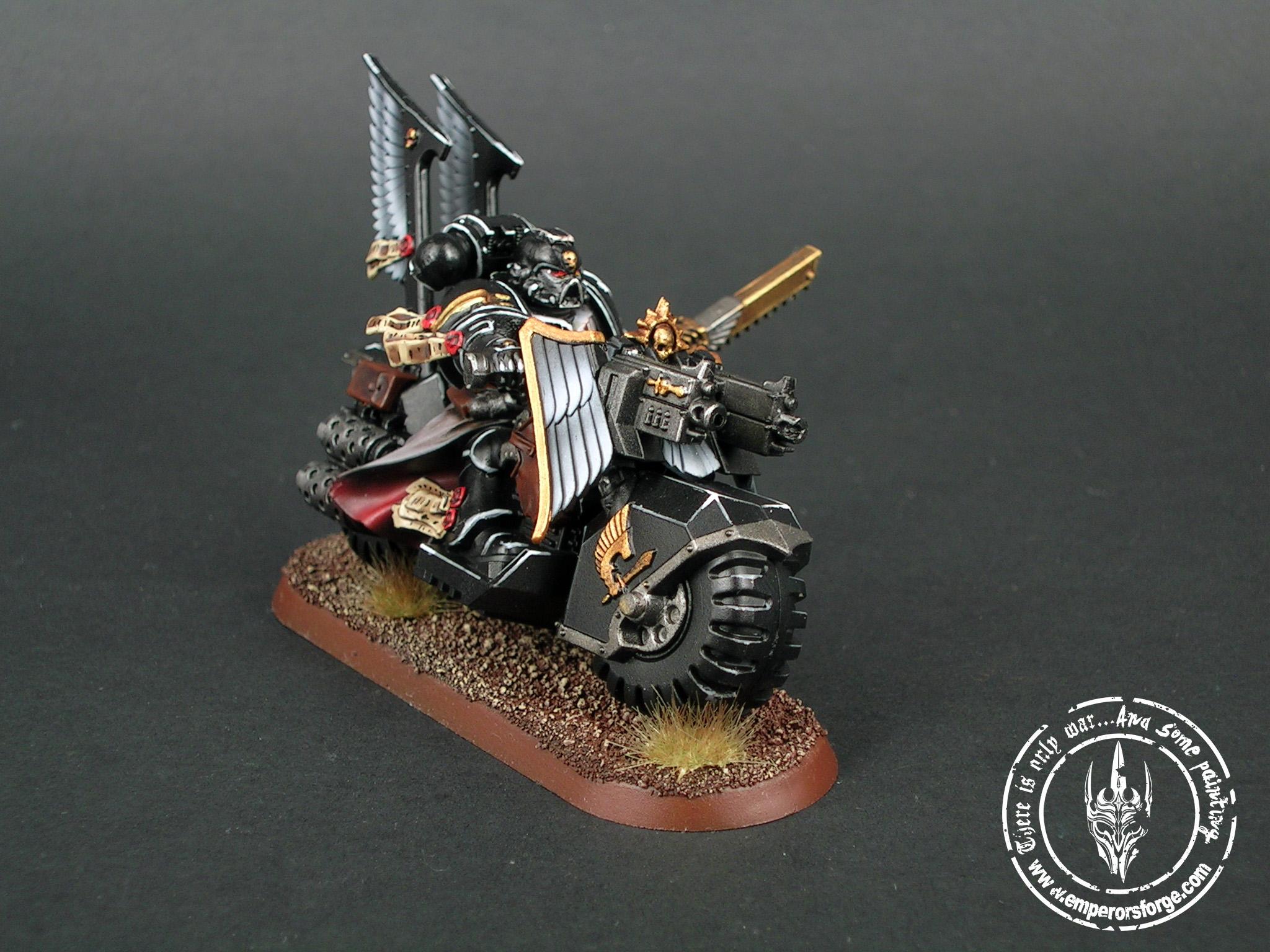 Dark Angels, Dark Vengeance, Painted, Ravenwing Bike Squadron