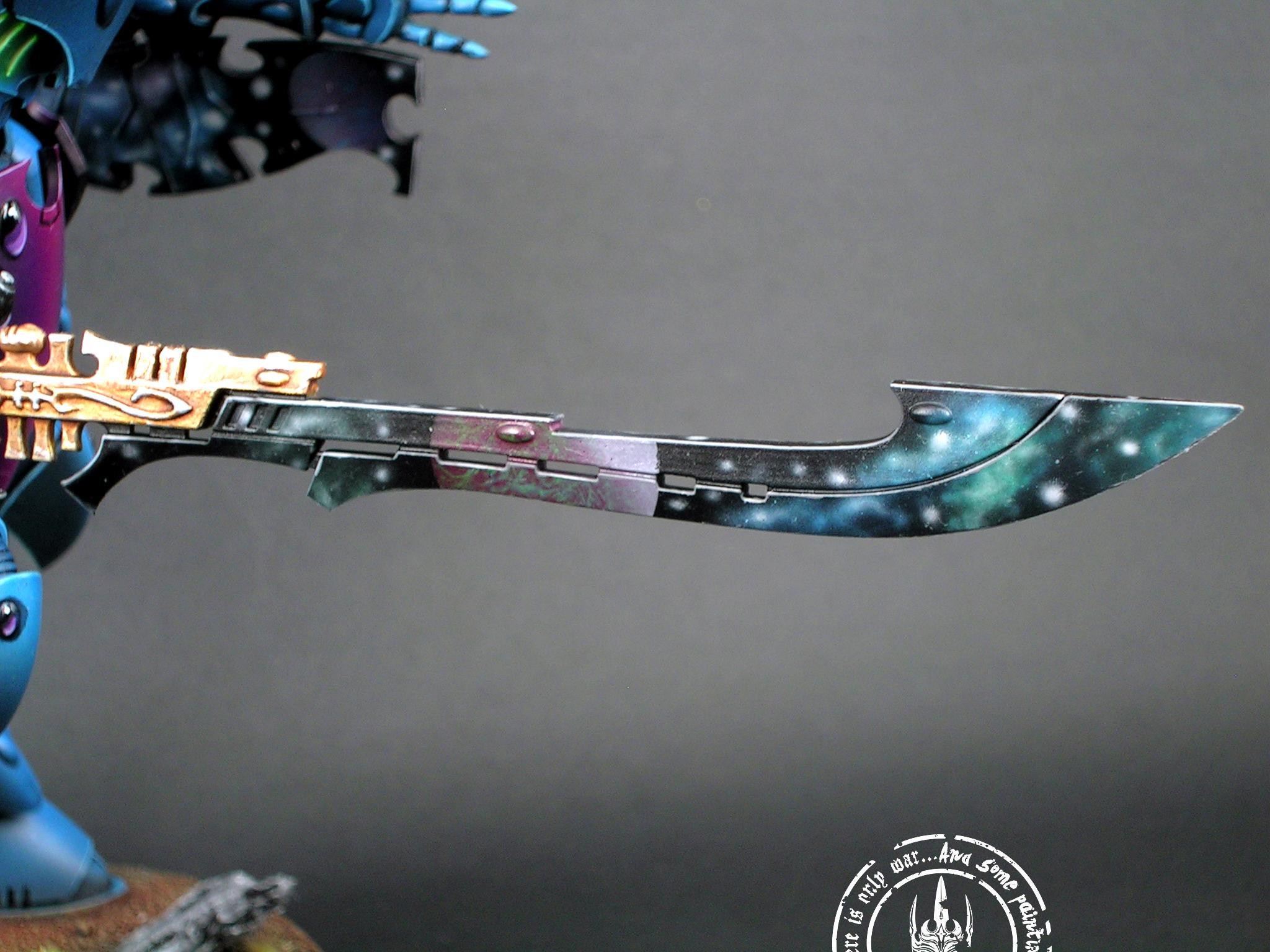 Blue, Cosmos, Eldar, Space, Wraithknight