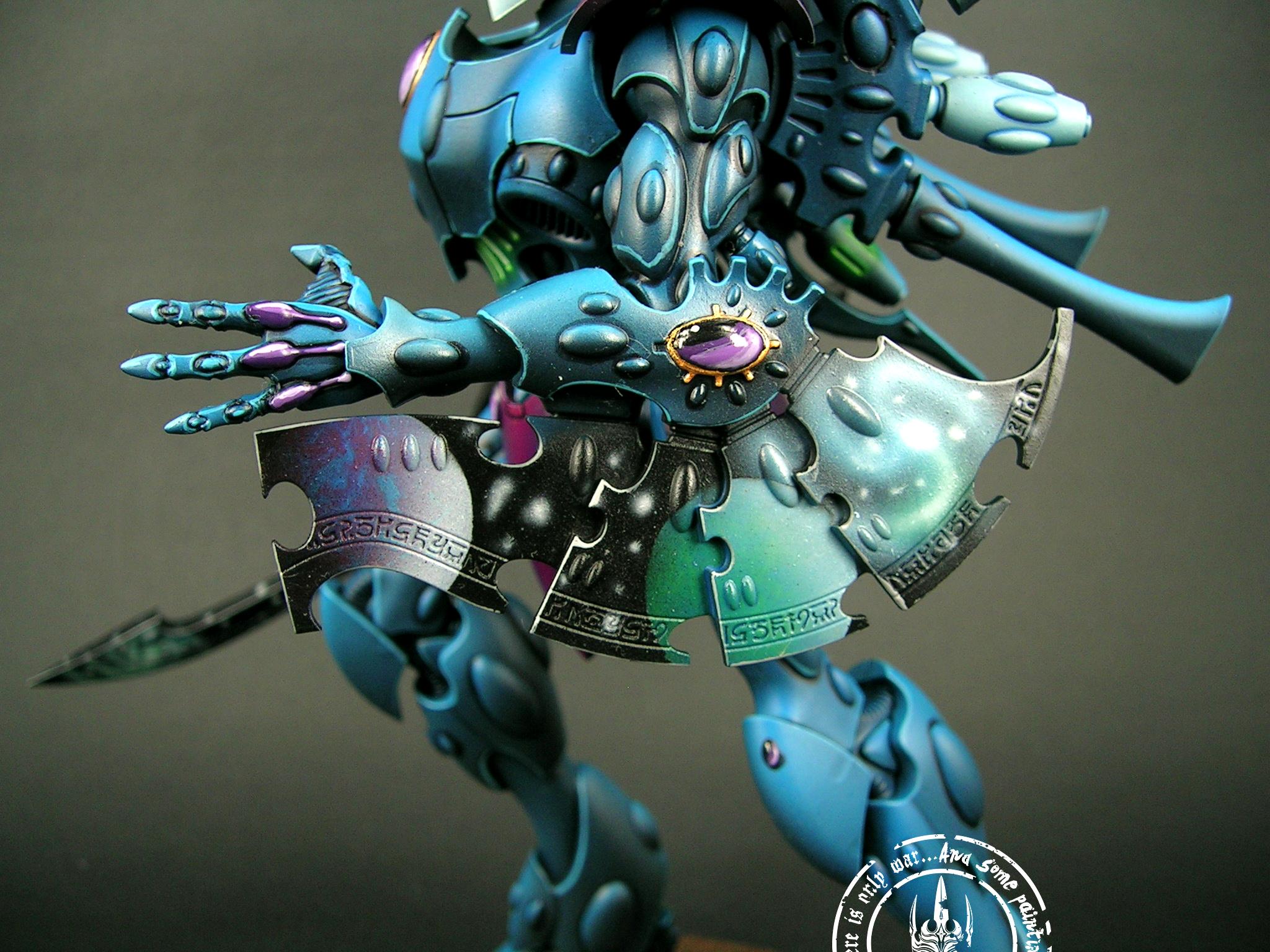 Blue, Cosmos, Eldar, Space, Wraithknight