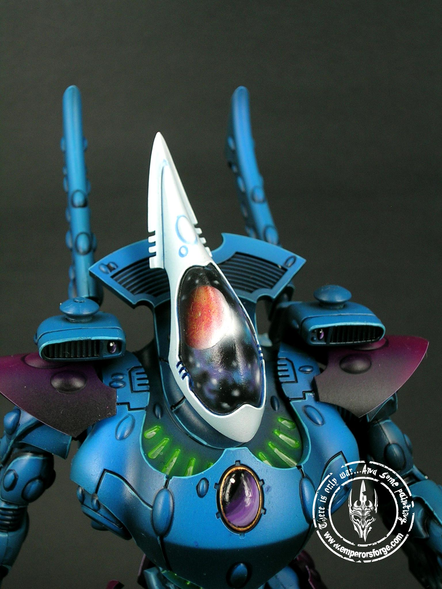 Blue, Cosmos, Eldar, Space, Wraithknight