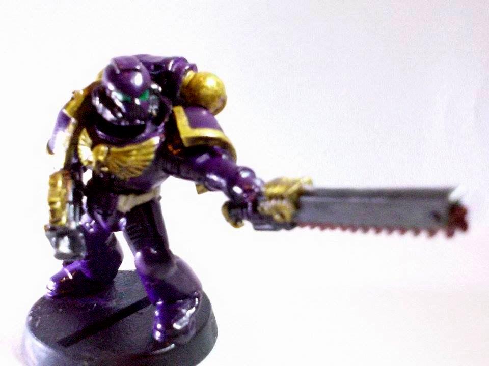 Soul Drinker Captain Angled View