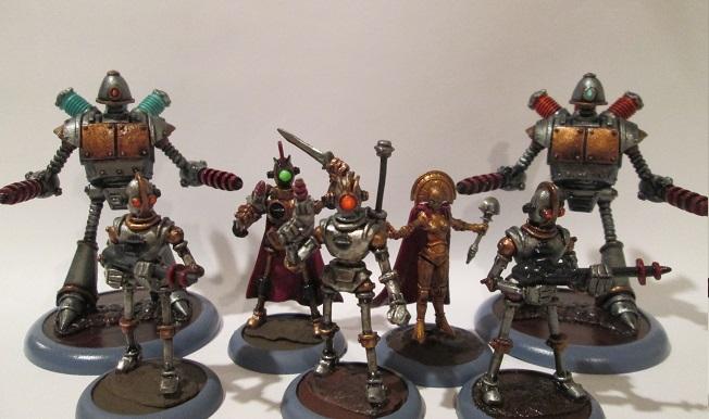 My Dad's Retro Raygun Robot Legion