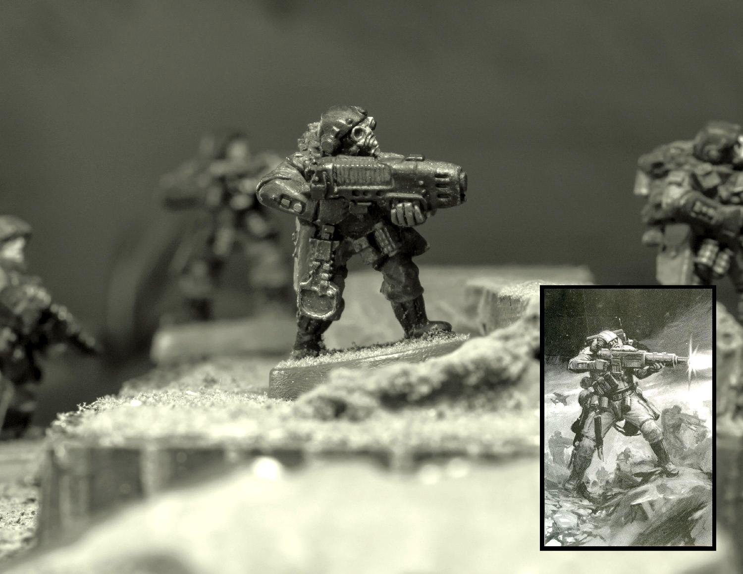 Astra Militarum, Diorama, Imperial Guard, Scions, Storm Troopers