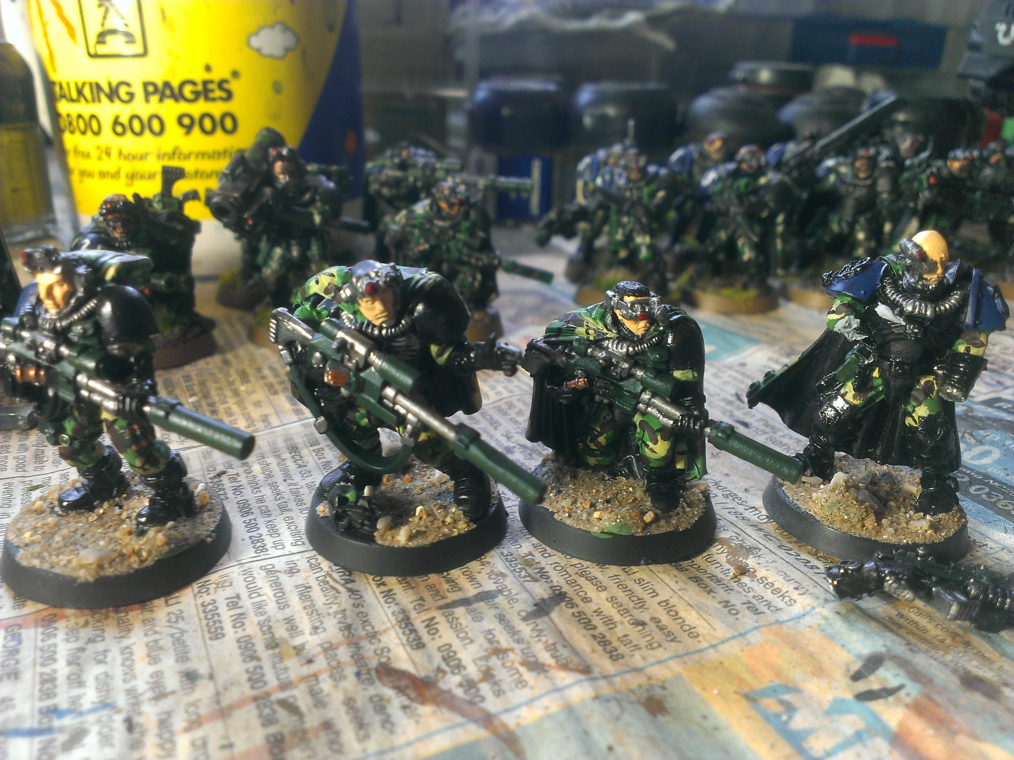 Scouts, Ultramarines, Work In Progress