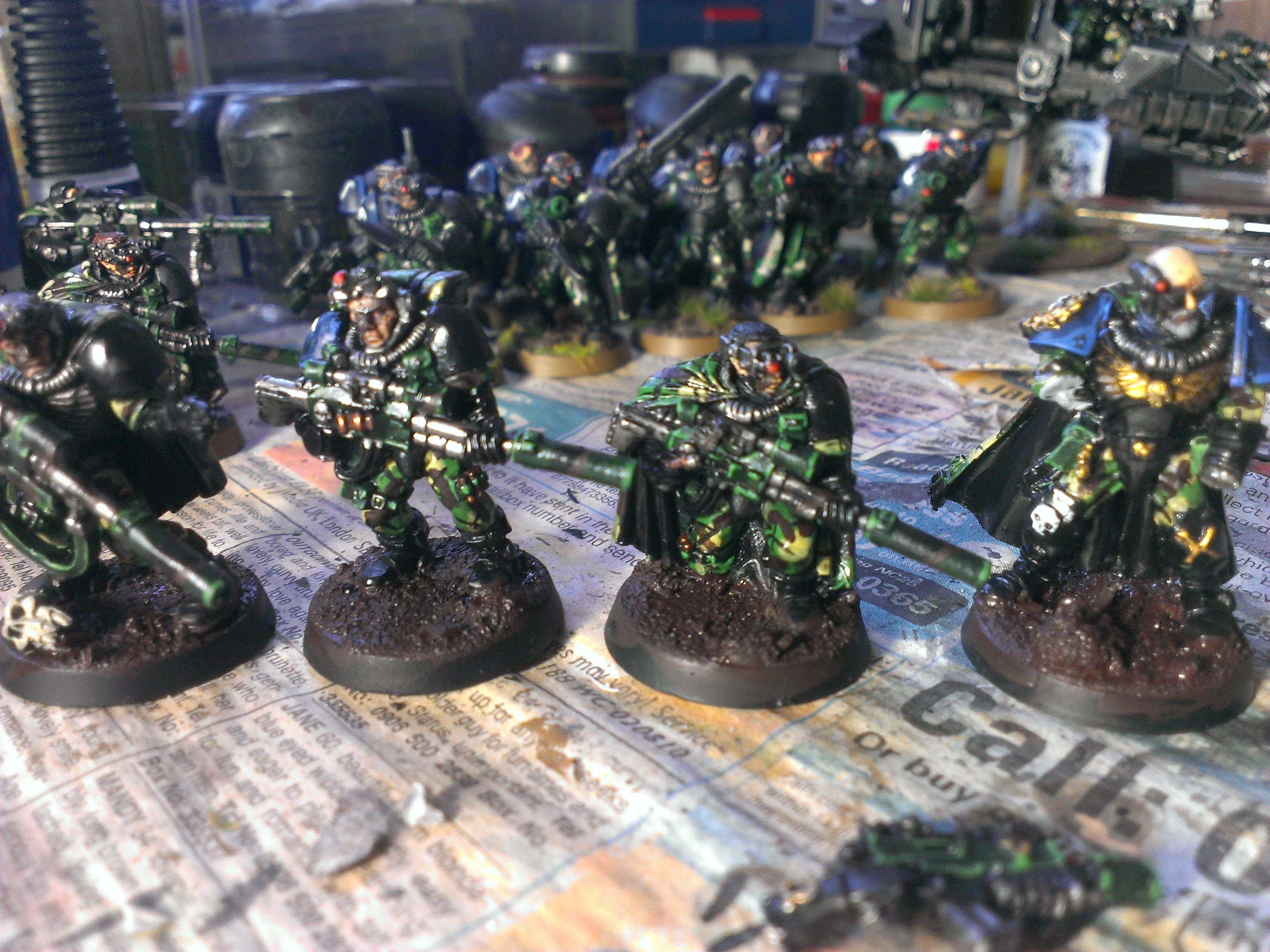 Scouts, Ultramarines, Work In Progress