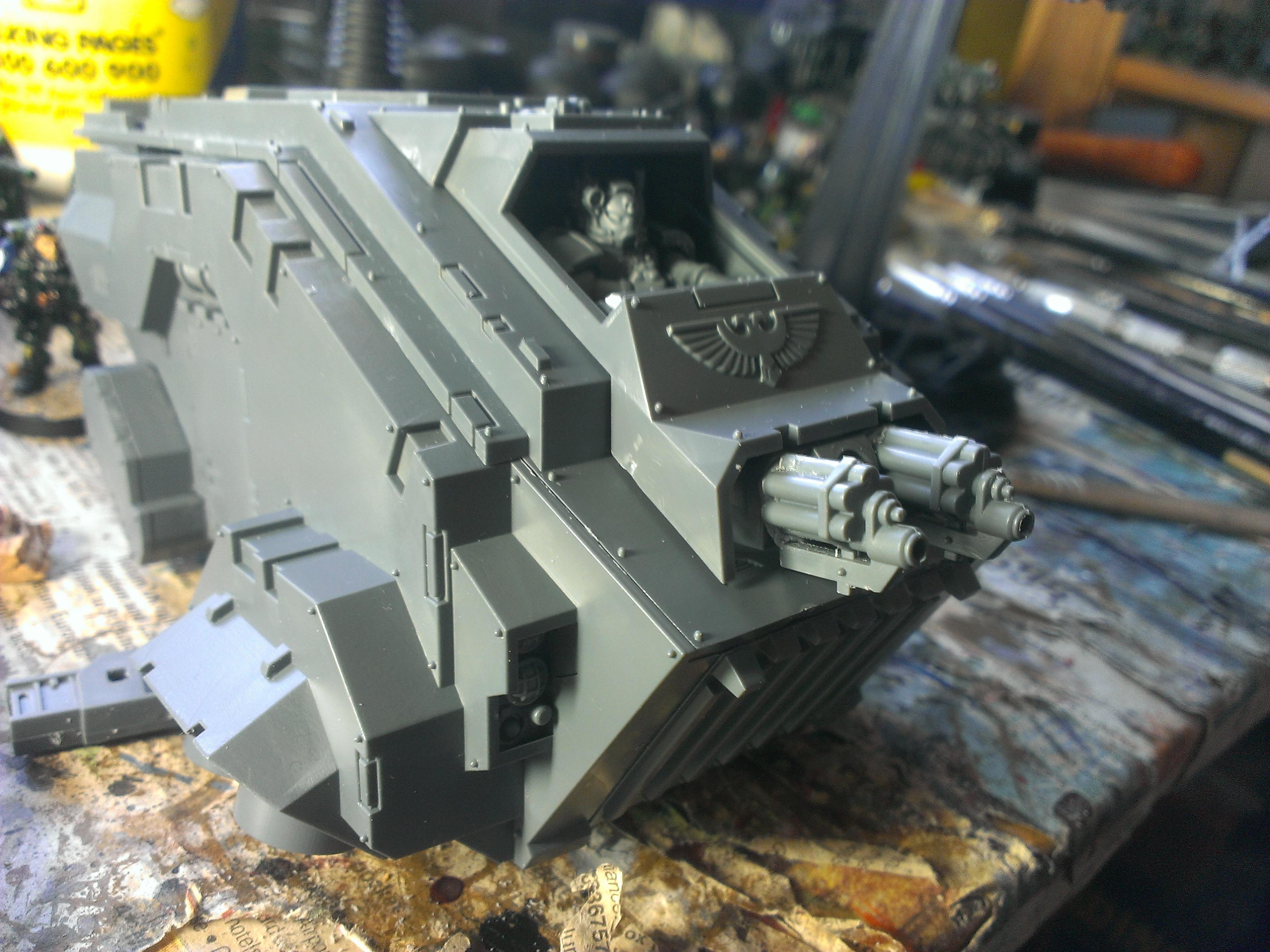 Conversion, Stormraven, Ultramarines, Work In Progress