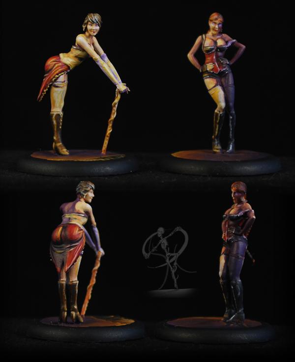 Female, Malifaux, Mimic, Neverborn, Object Source Lighting