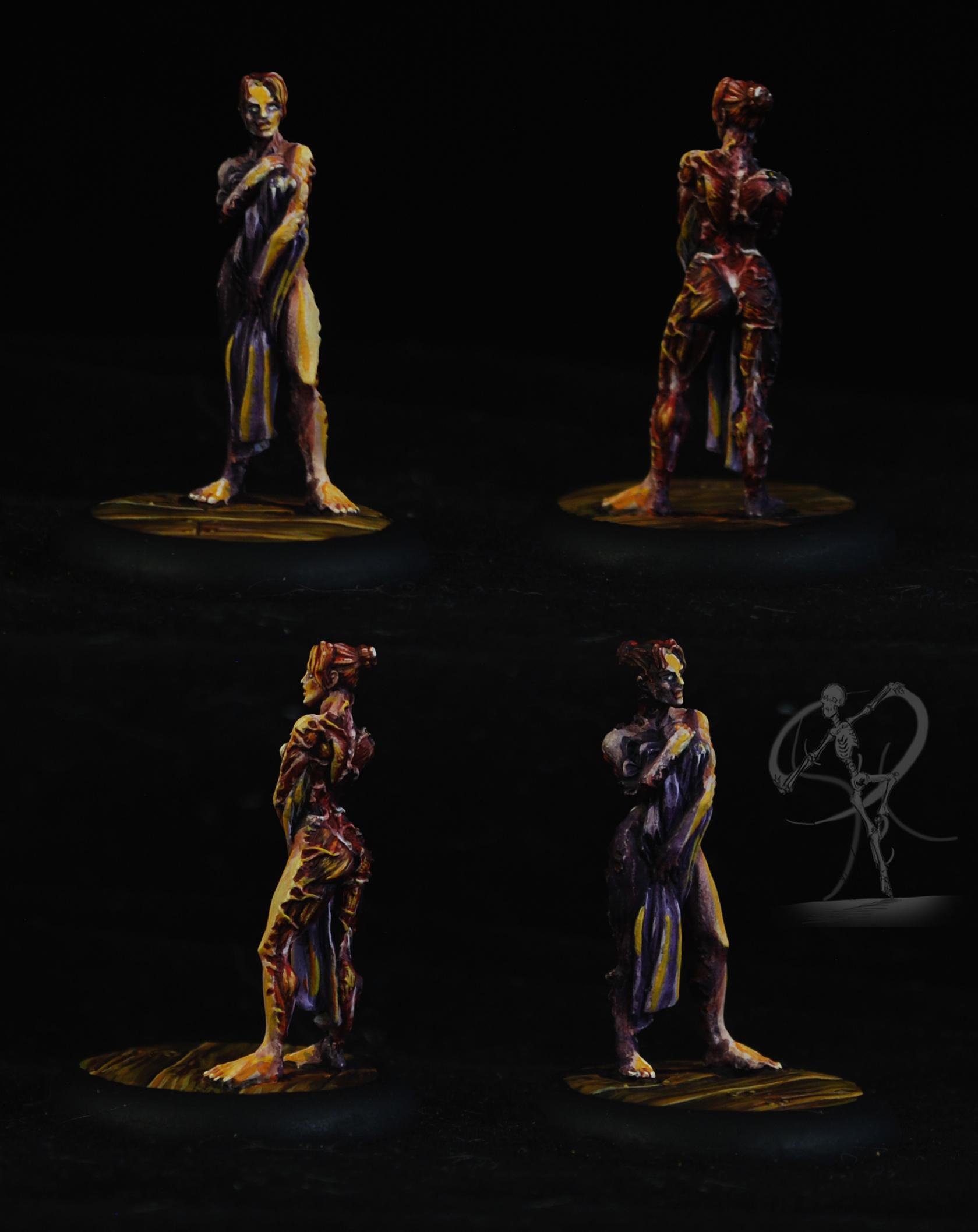 Female, Malifaux, Mimic, Muscle, Neverborn, Object Source Lighting