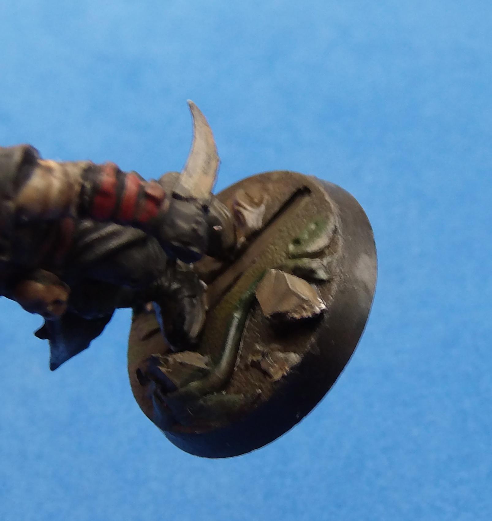 Assassin, Black, Dark Eldar, Diorama, Non-Metallic Metal