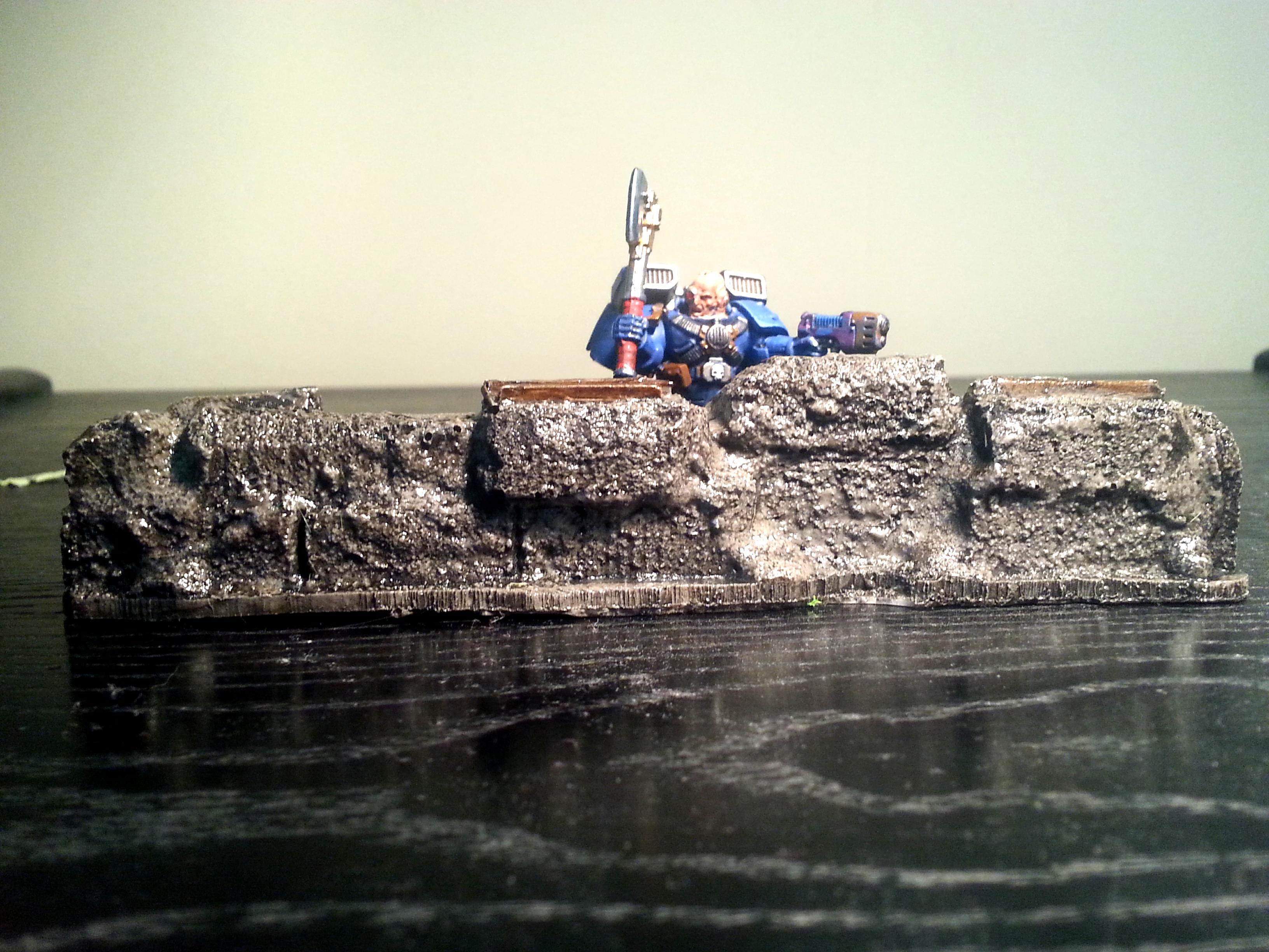 Assualt Marine and Wall 1 back