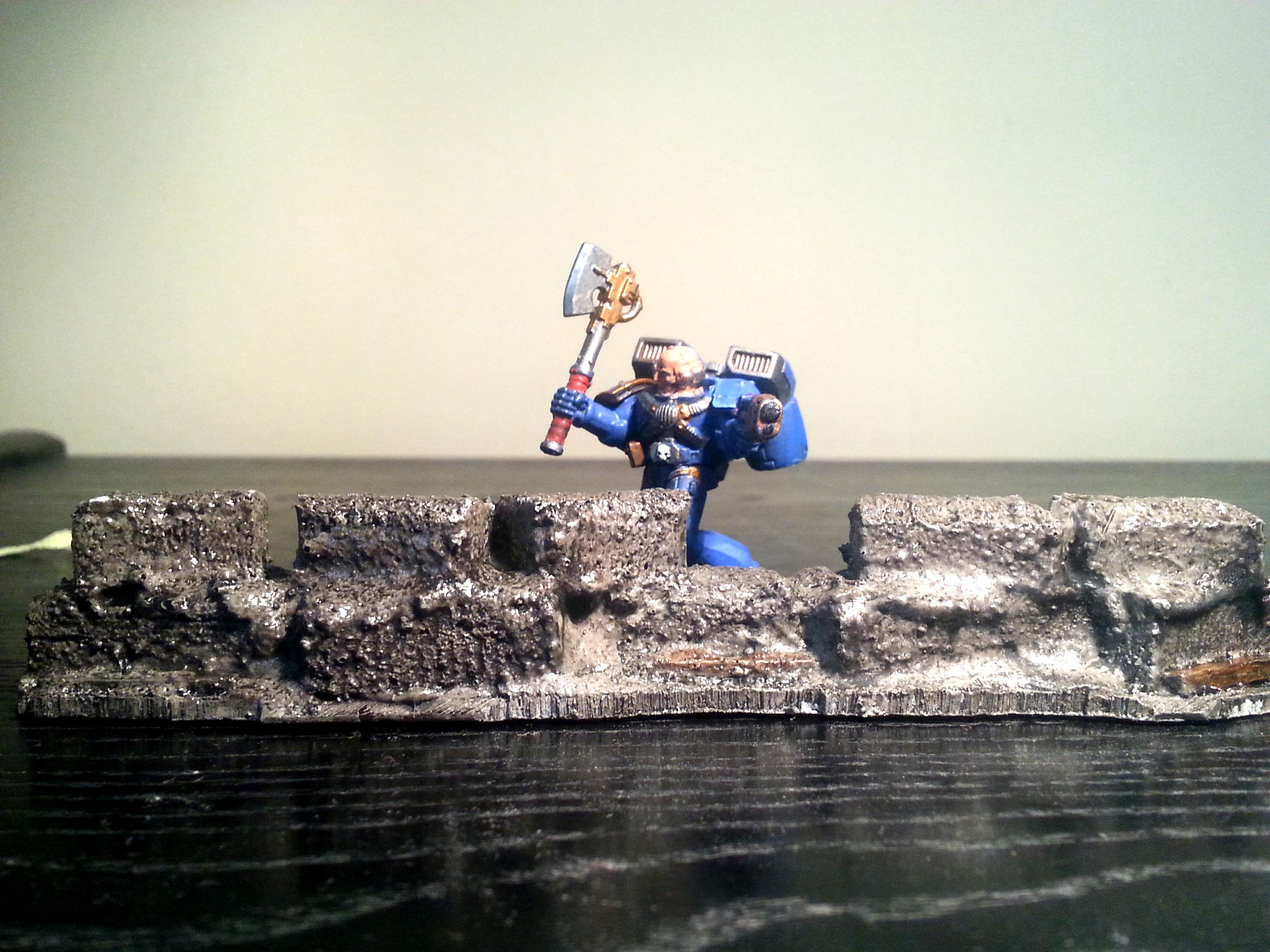 Assualt Marine and Wall 2 Back