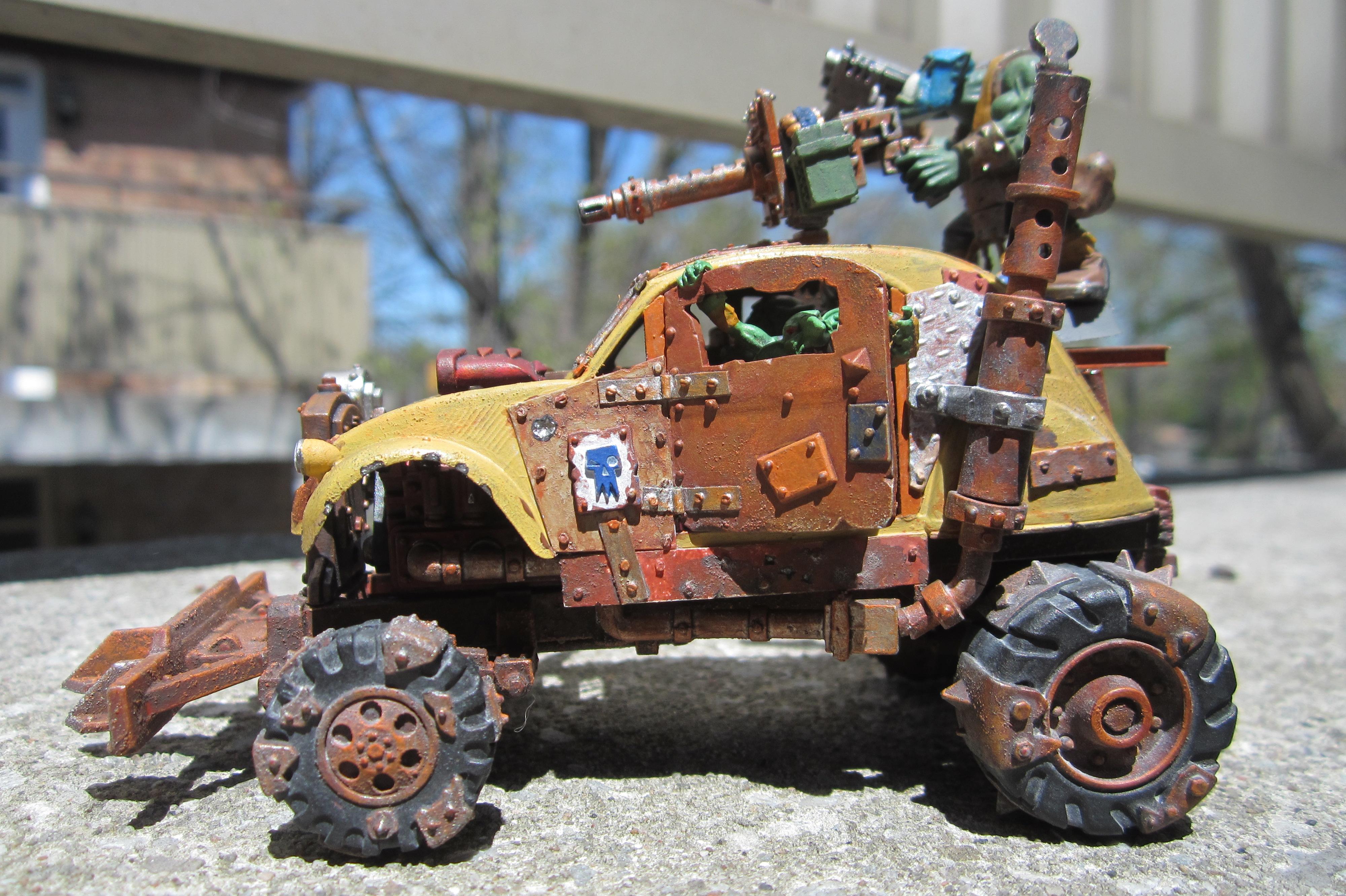 Conversion, Gorkamorka, Ork Buggies, Ork Buggy, Orks, Warhammer 40,000