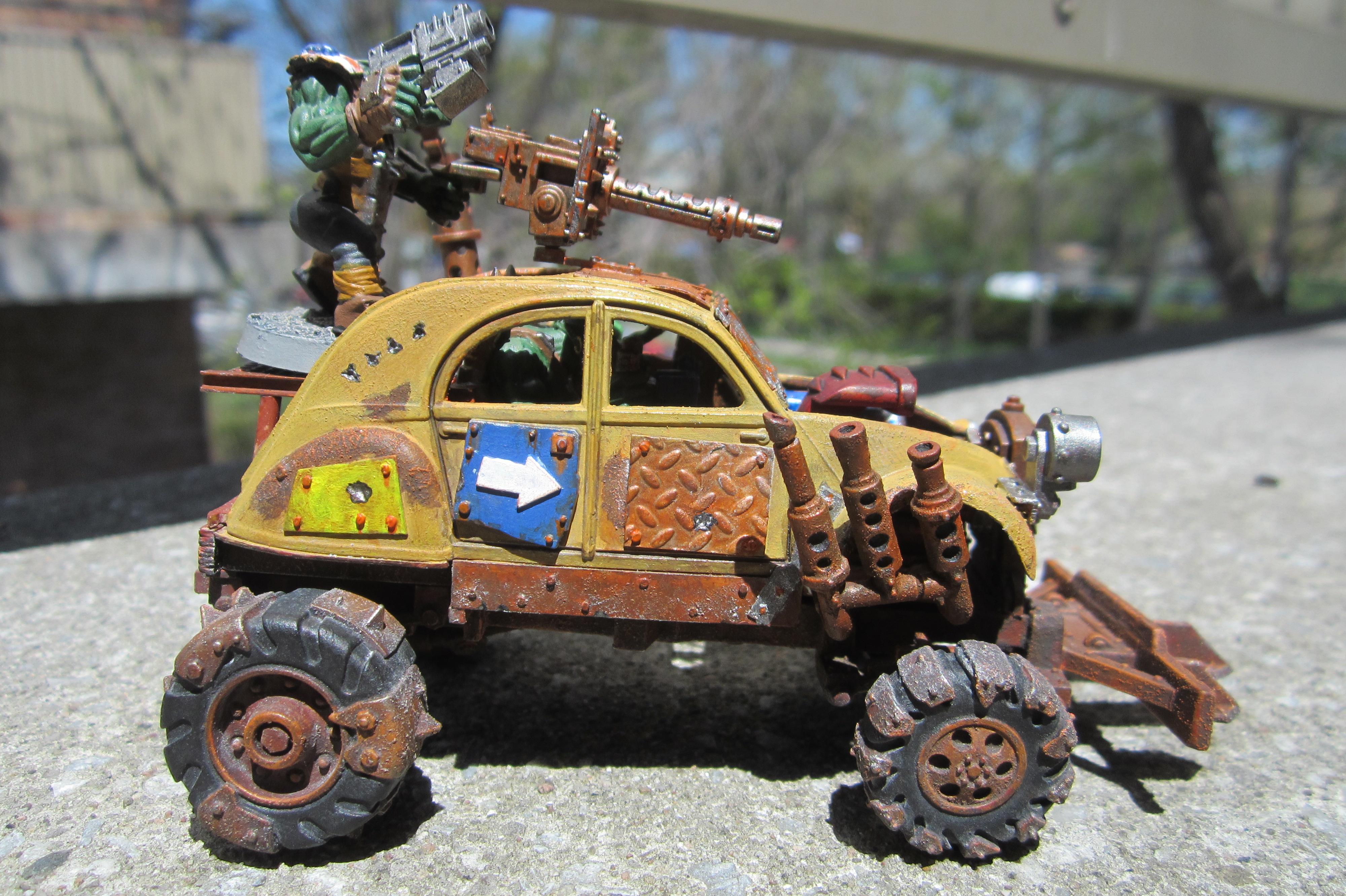 Conversion, Gorkamorka, Ork Buggies, Ork Buggy, Orks, Warhammer 40,000
