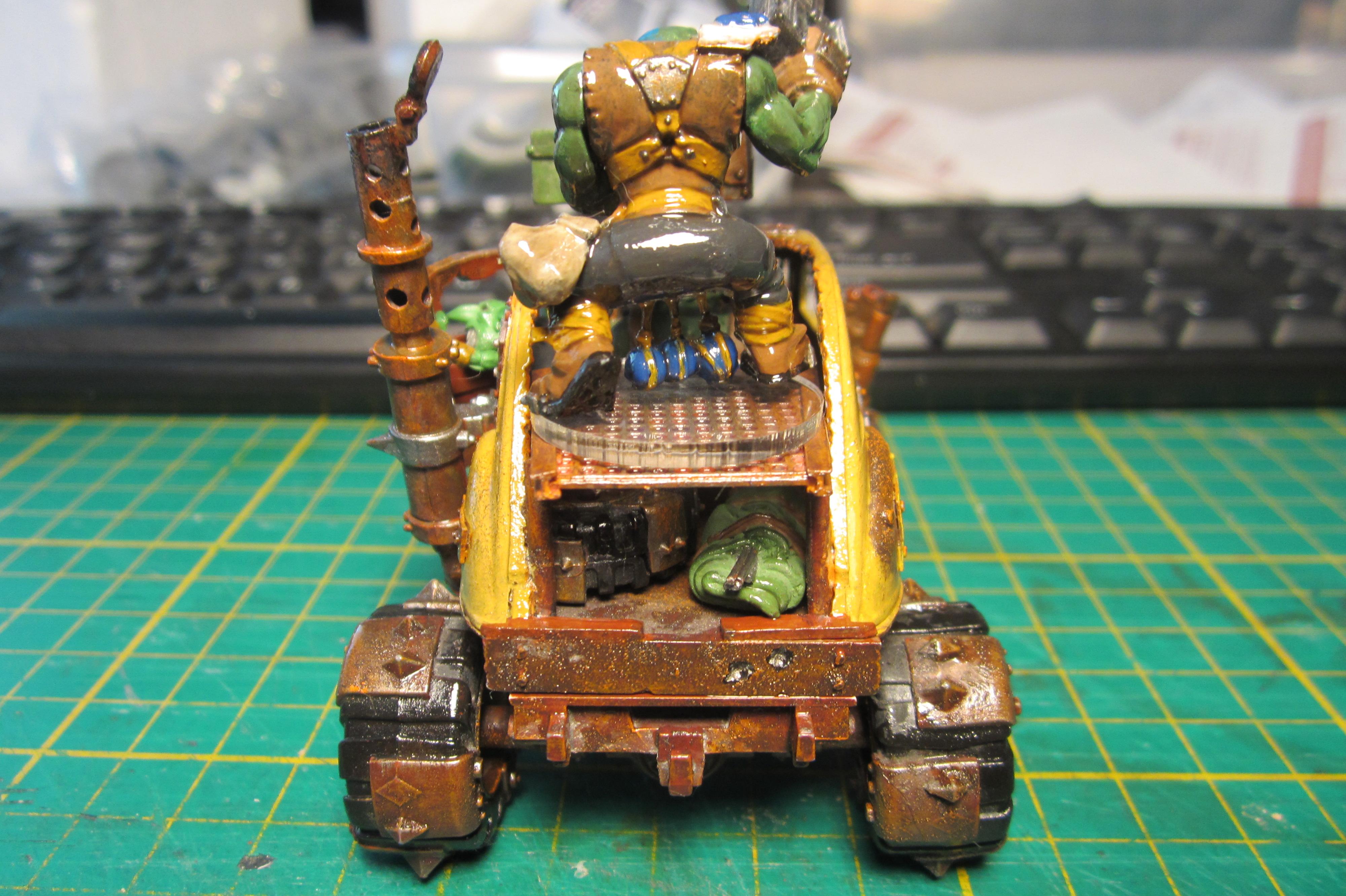 Army Painter, Conversion, Gorkamorka, Ork Buggies, Ork Buggy, Orks, Quickshade, Warhammer 40,000