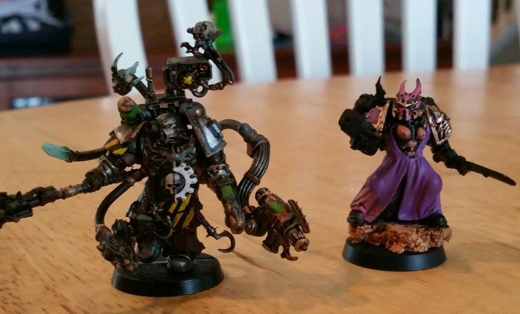 Warpsmith and Slaanesh Sgt