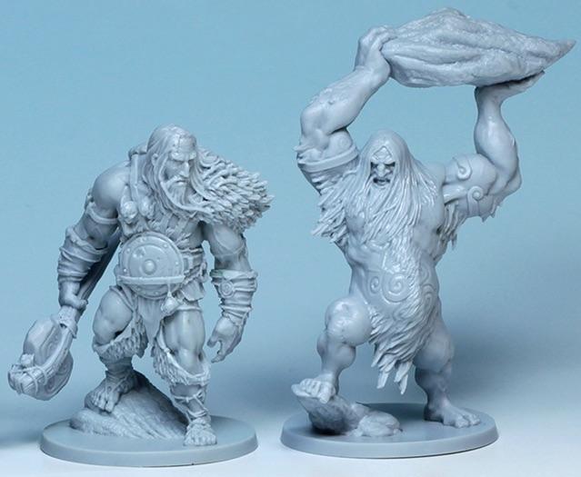 Blood Rage, Giant, Frost and hill giant