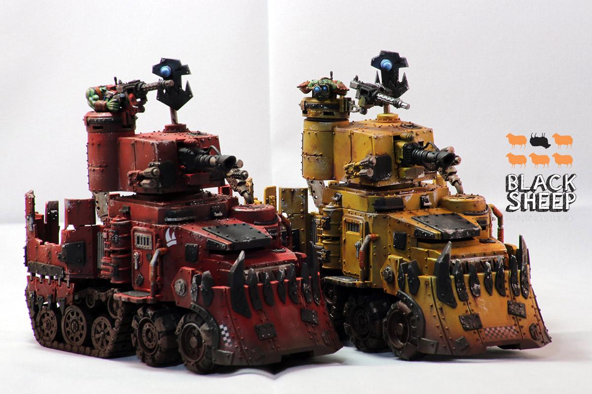 Battlewagon, Orks, Vehicle, Warhammer 40,000