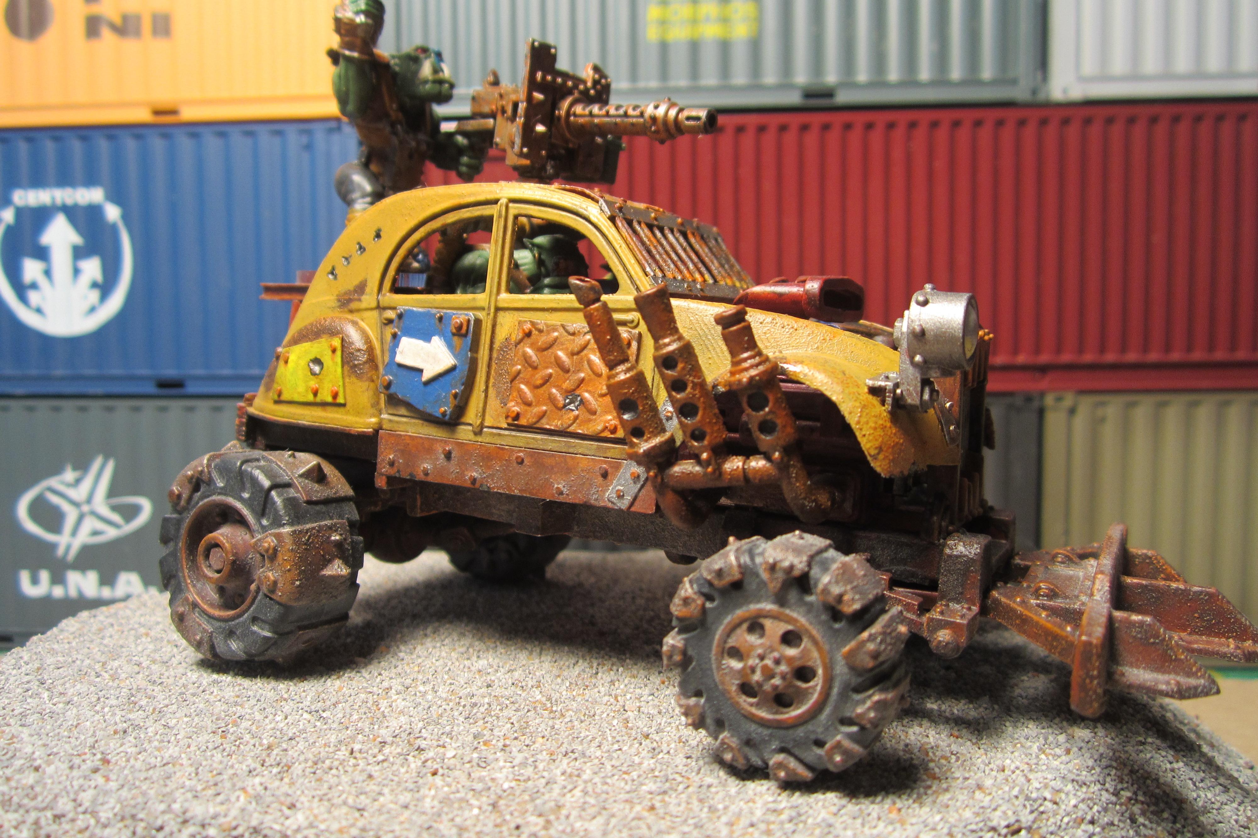 Conversion, Deathskulls, Gorkamorka, Ork Buggies, Ork Buggy, Orks, Warhammer 40,000