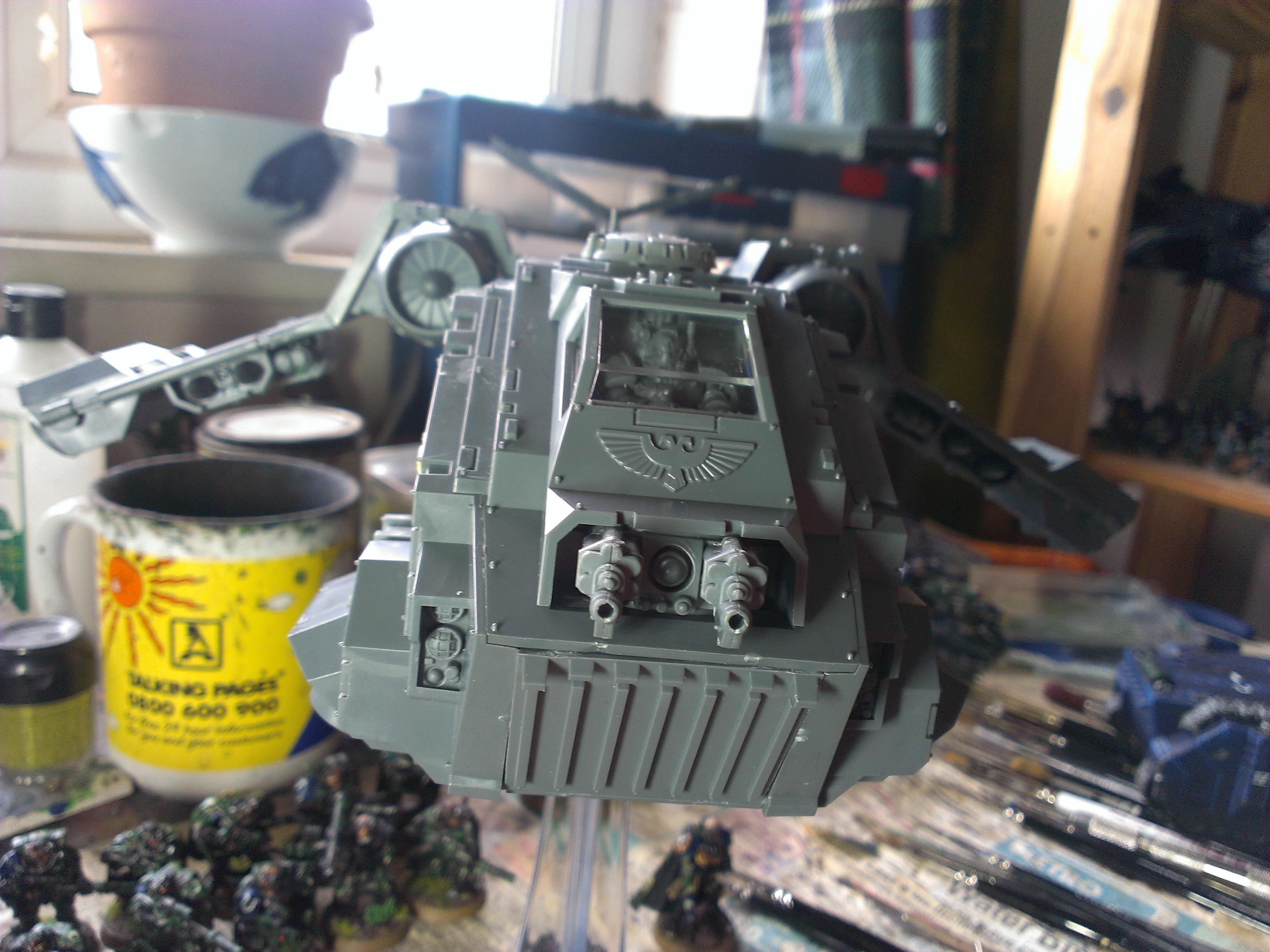 Stormraven, Ultramarines, Work In Progress