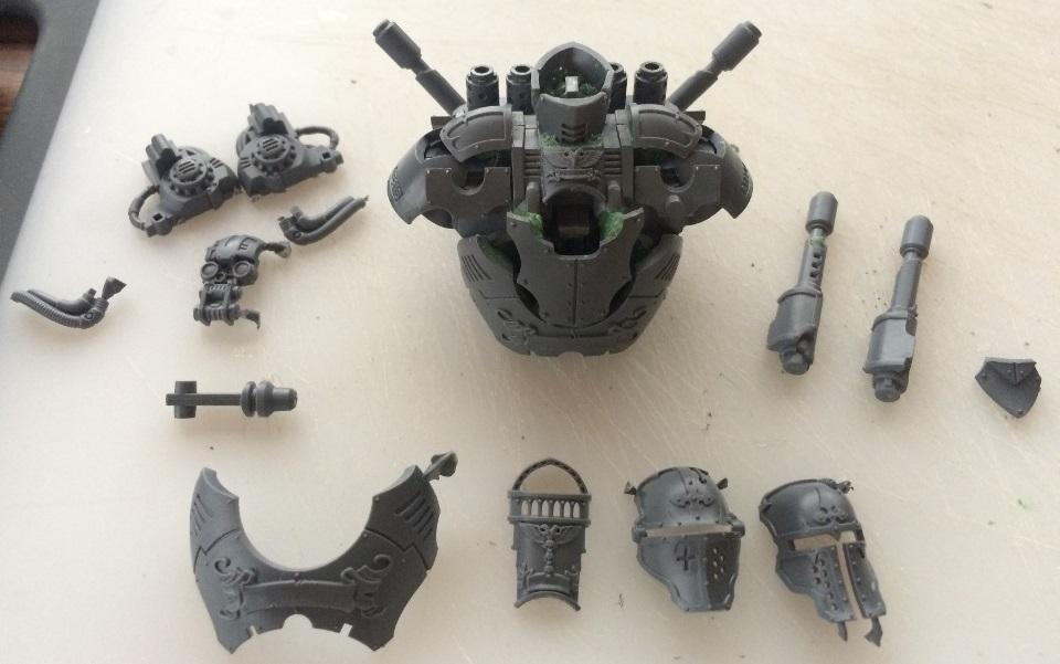 Various pieces used