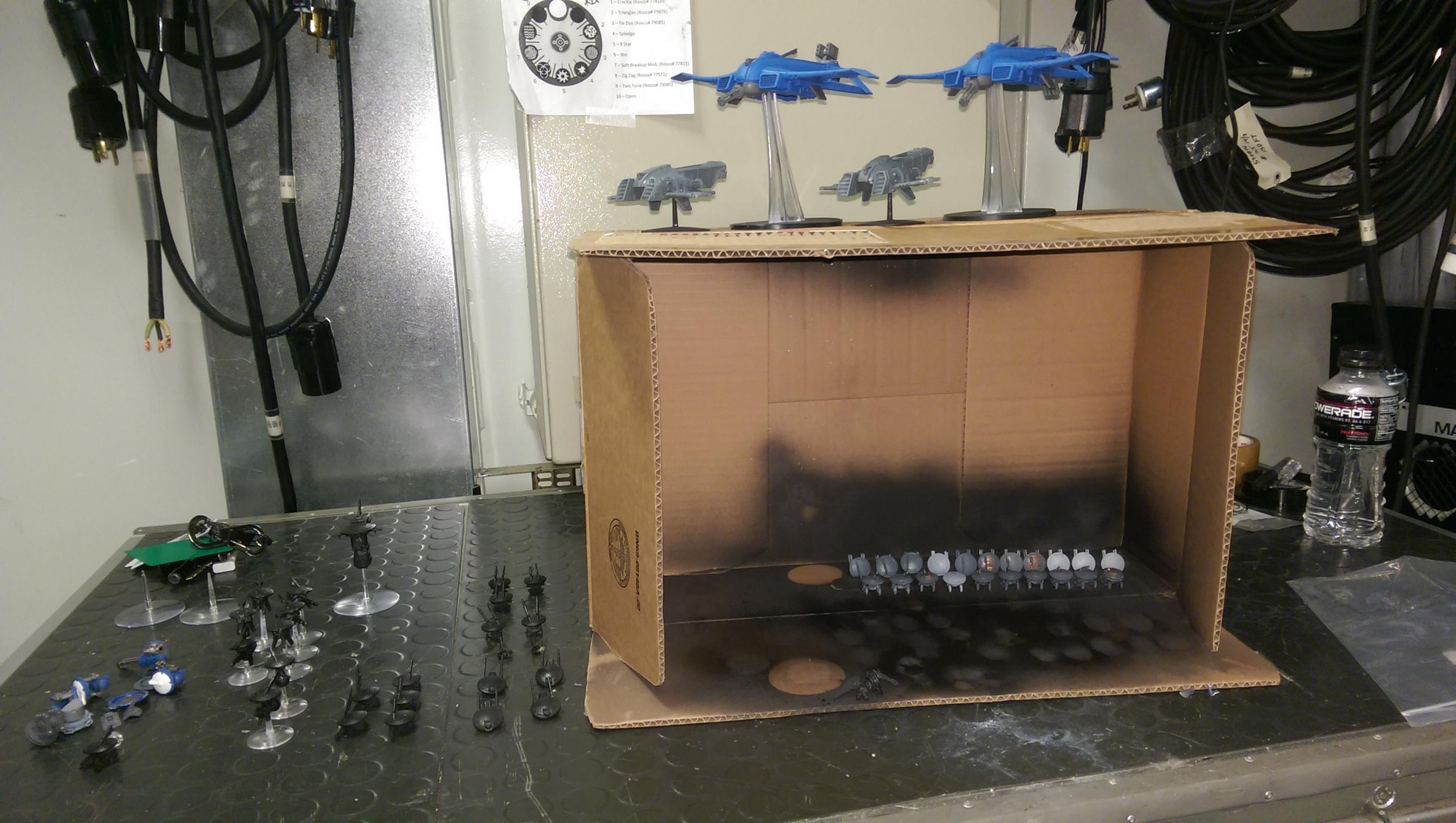 Assembly, Bomber, Drone, Piranha, Skimmer, Tau