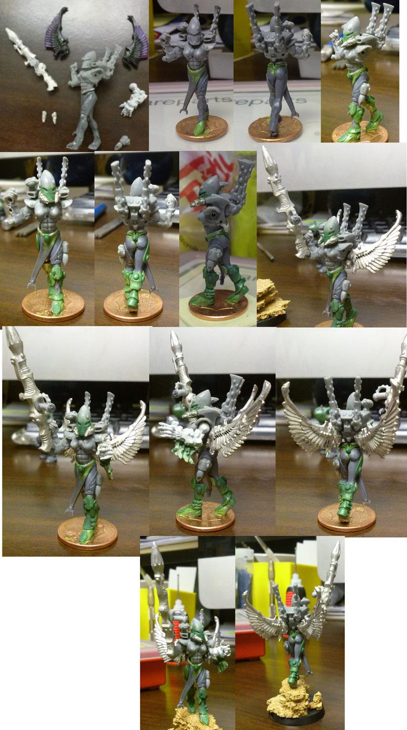 Autarch, Conversion, Eldar, Work In Progress