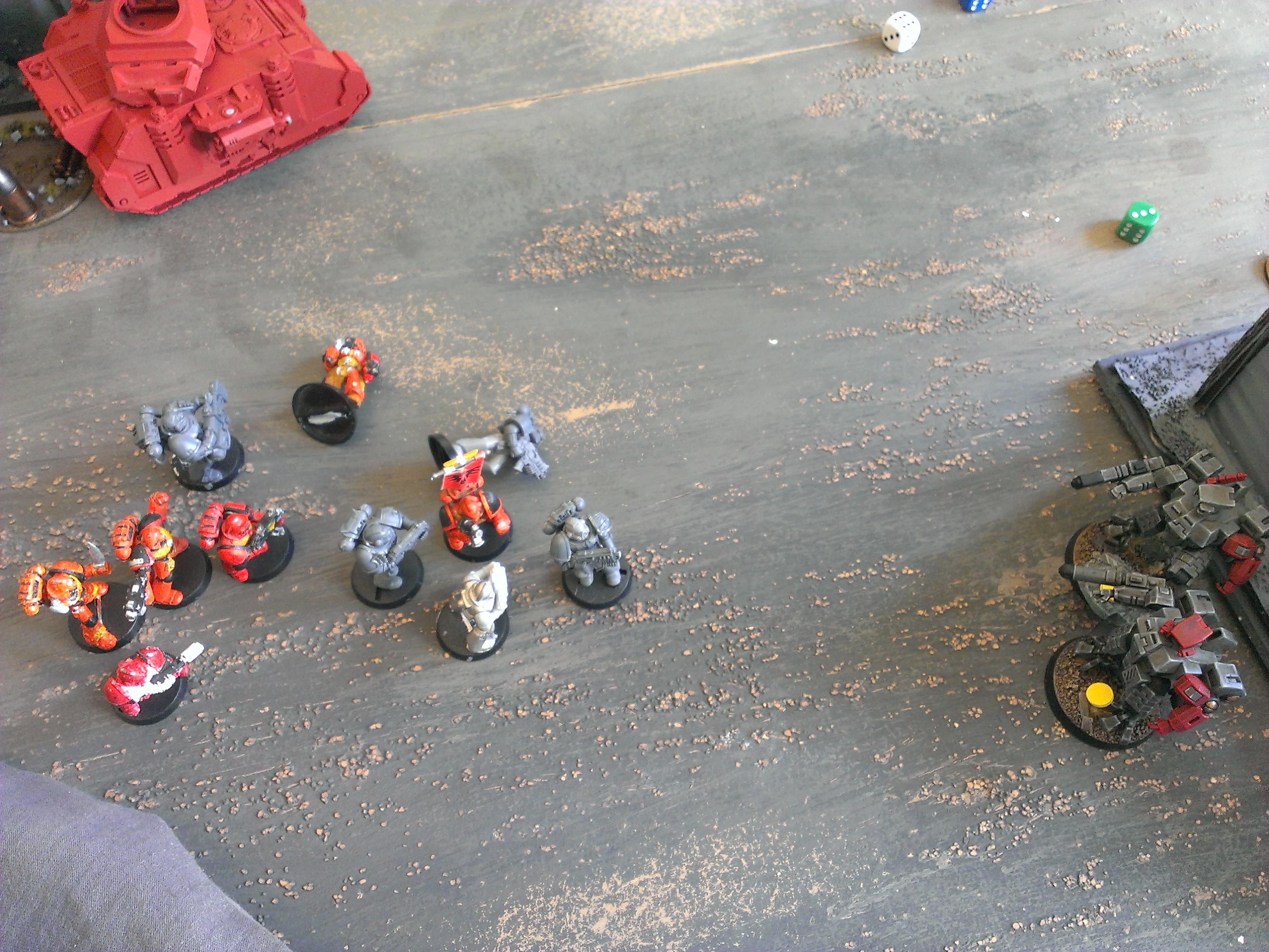 Battle Report, Blood Angels, Tau