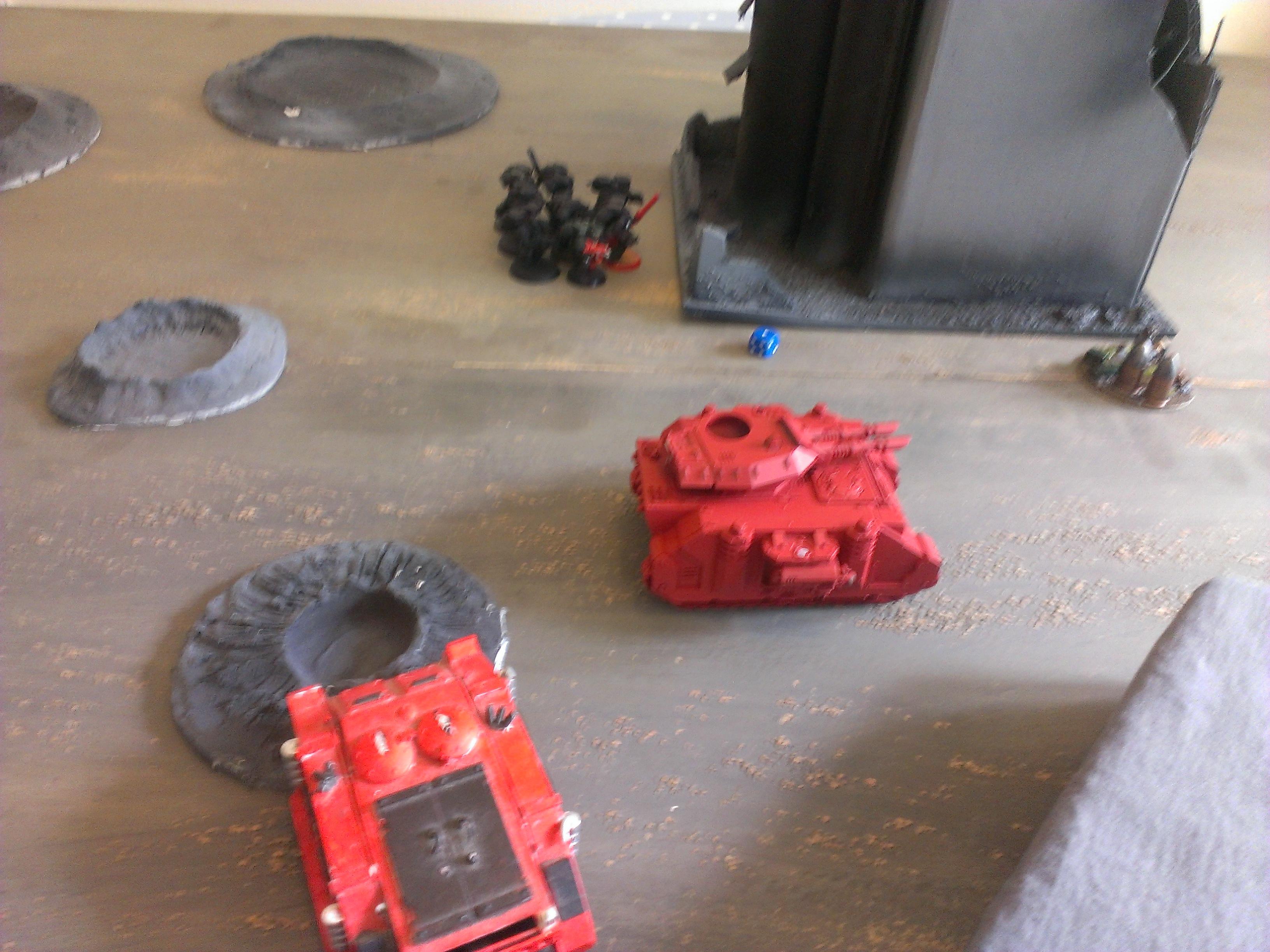 Battle Report, Blood Angels, Tau