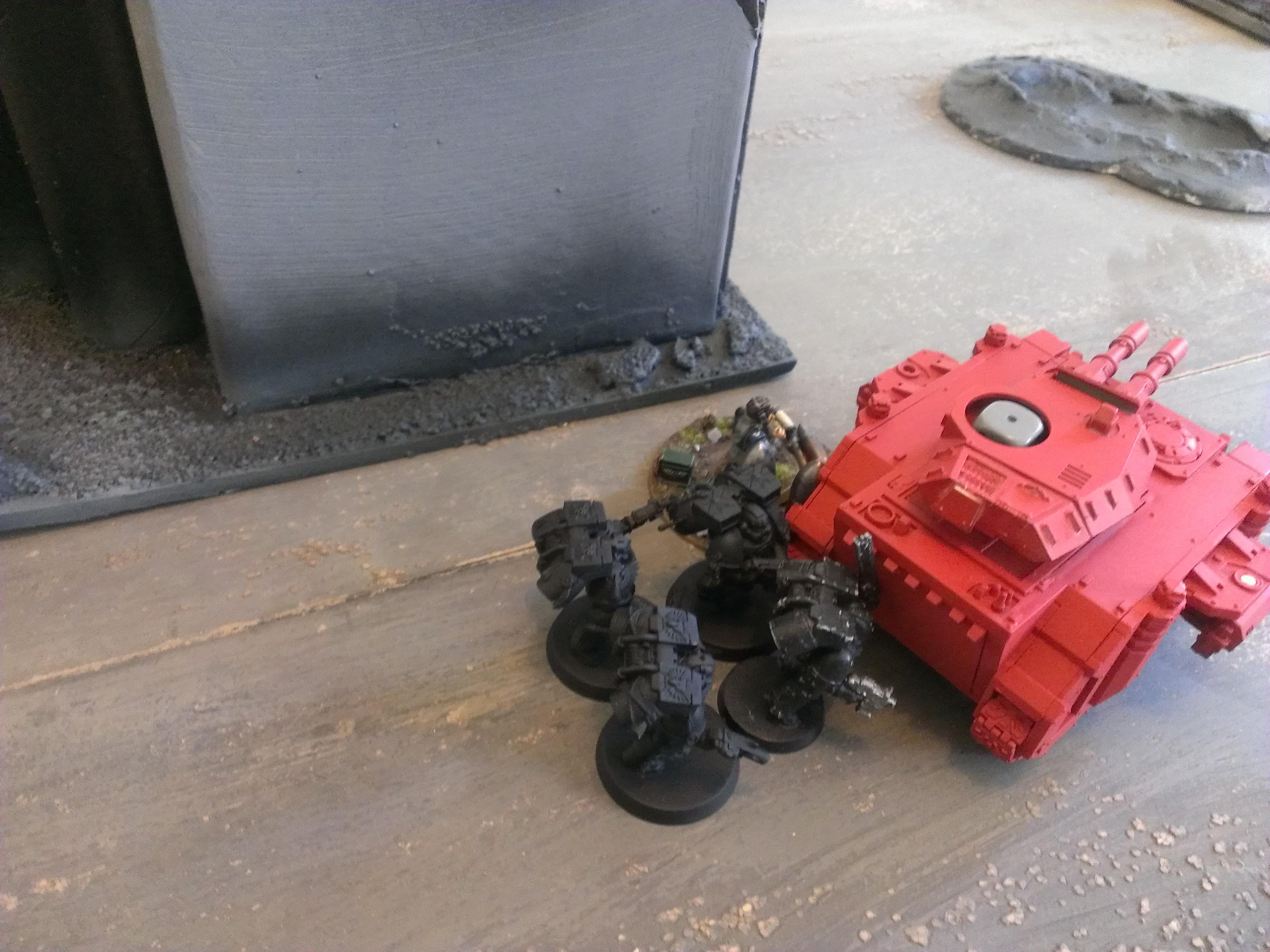 Battle Report, Blood Angels, Tau